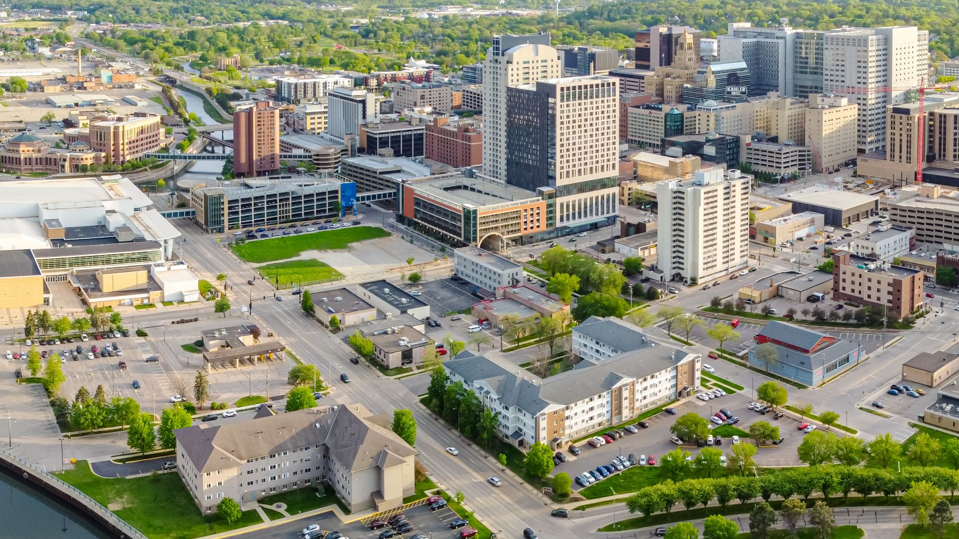Rochester Minnesota Skyline