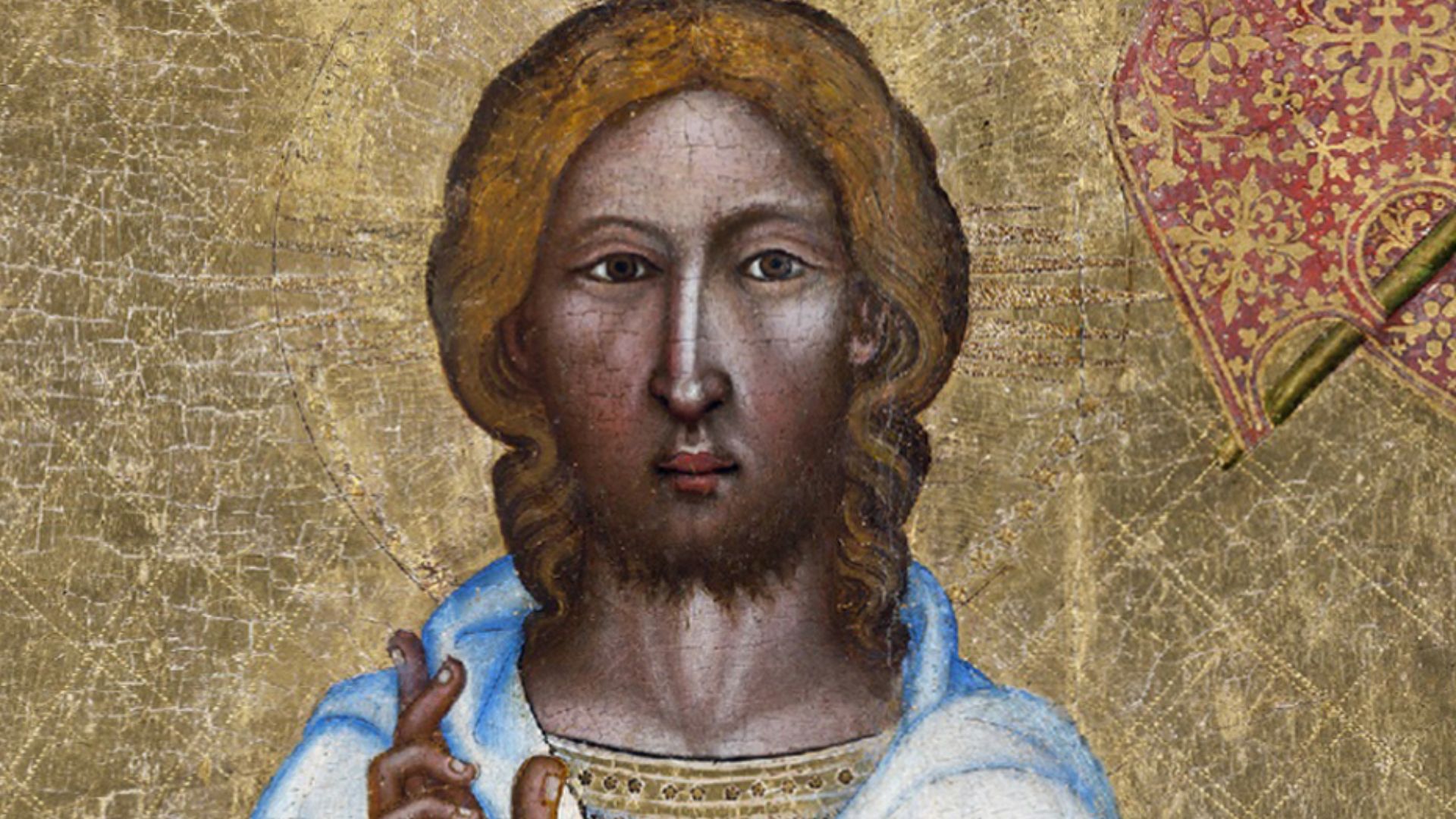 Hohenfurth Altarpiece - Resurrection of Jesus (detail), National Gallery in Prague