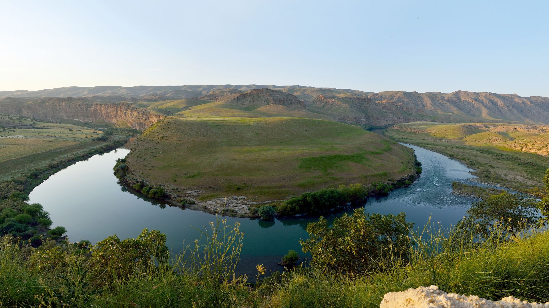 Tigris in Êlih-Hafizbiniyan