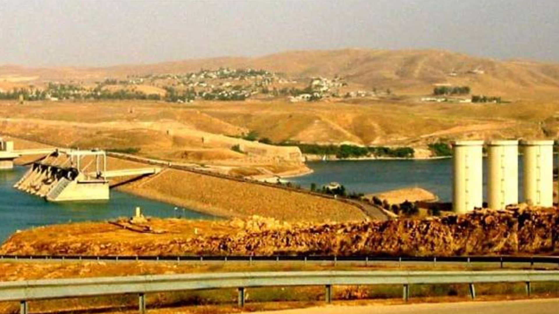The Mosul Dam in Iraq.