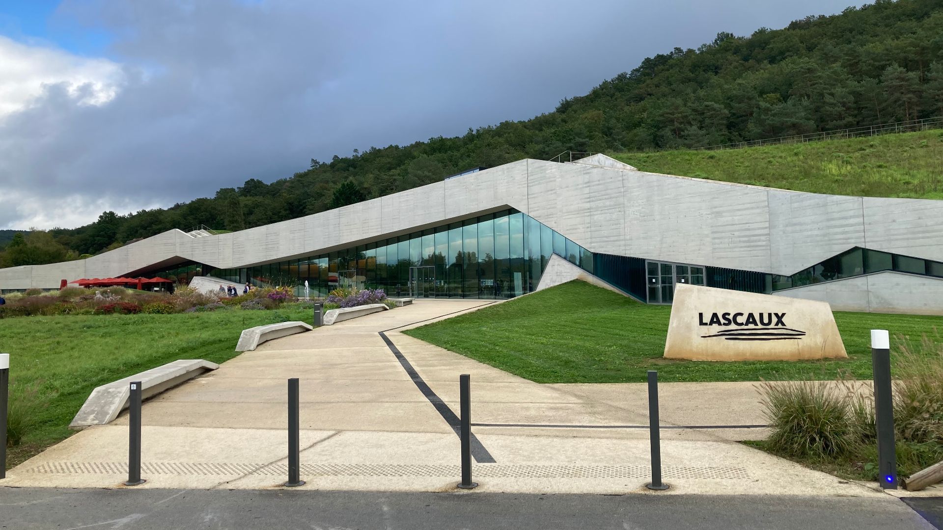 Entrance to Lascaux IV in France by Architects Snøhetta