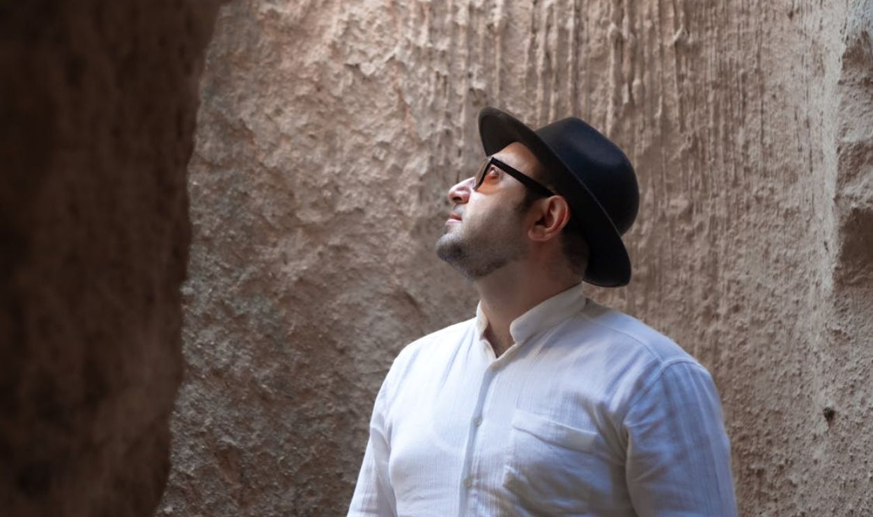 Portrait of a Man in a Cave