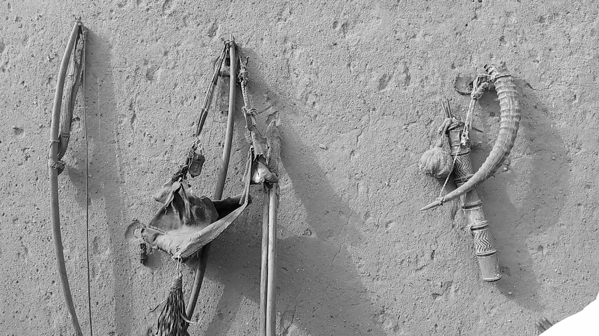 Bow and arrows are used for hunting, for war and for funeral performances in Kusaug.