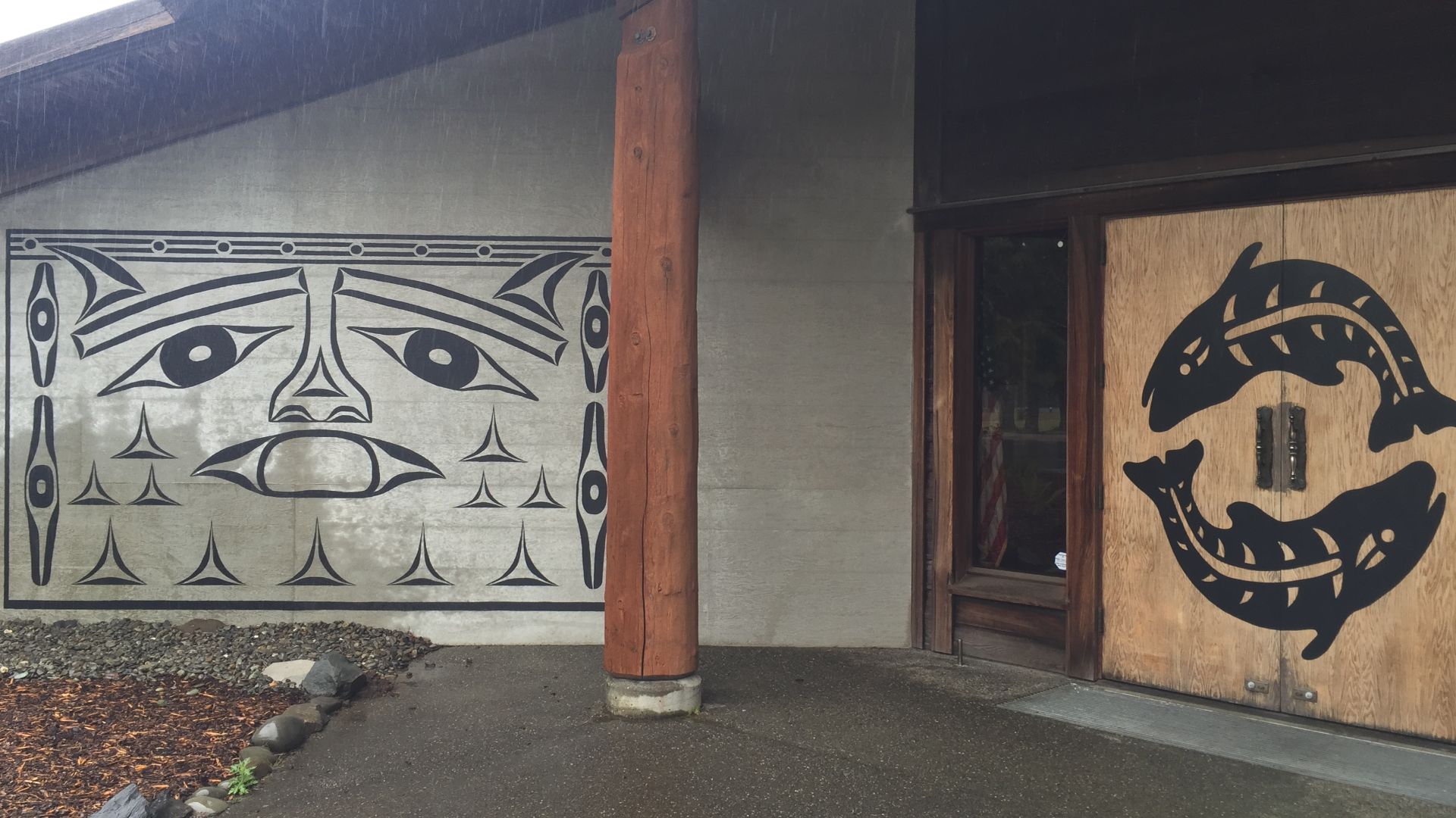 Makah Cultural and Research Center Entrance