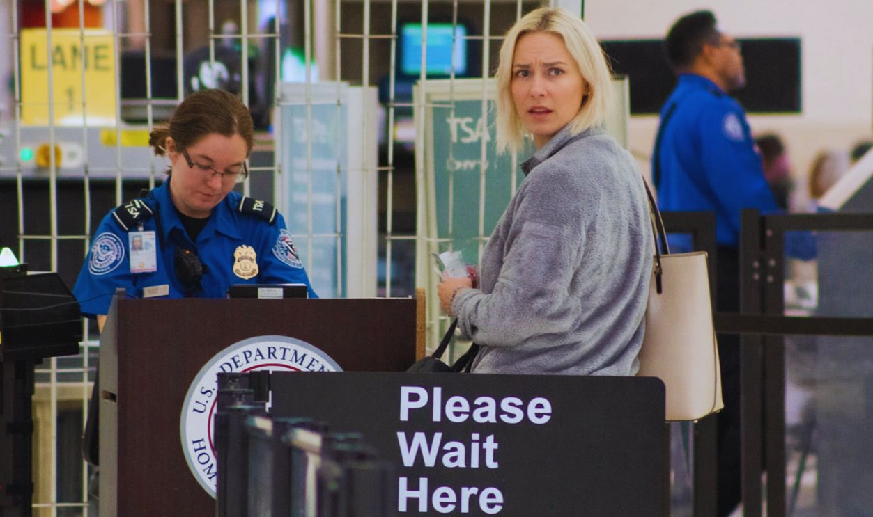 Airplane Passenger TSA