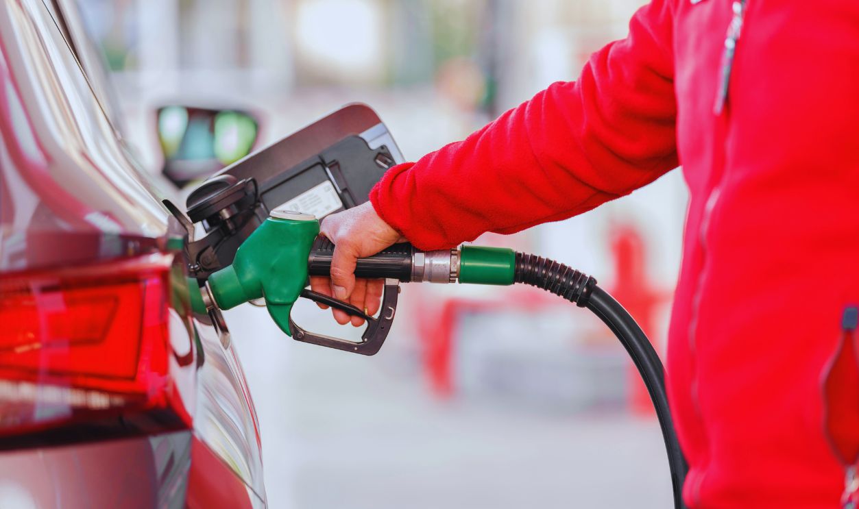 Distributor on a Petrol Station