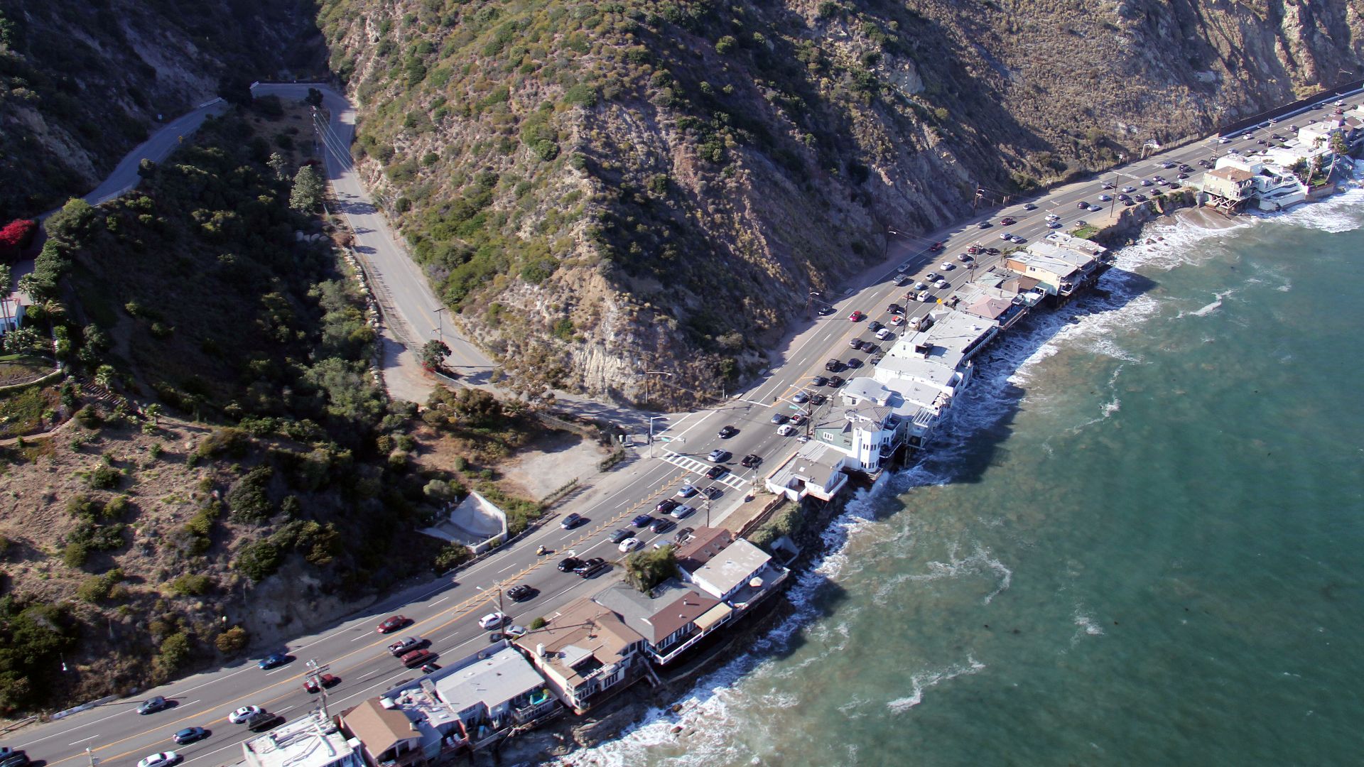 Pacific Coast Highway at Big Rock