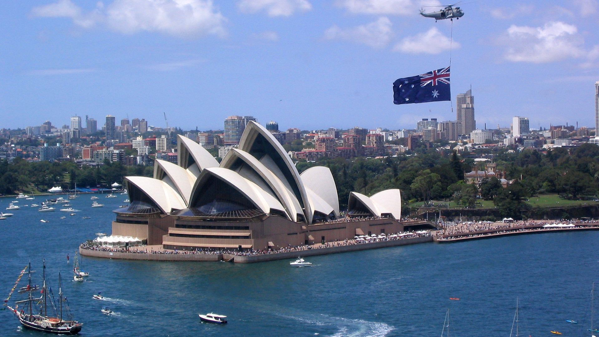 Australia Day, Sydney Harbour, 2004