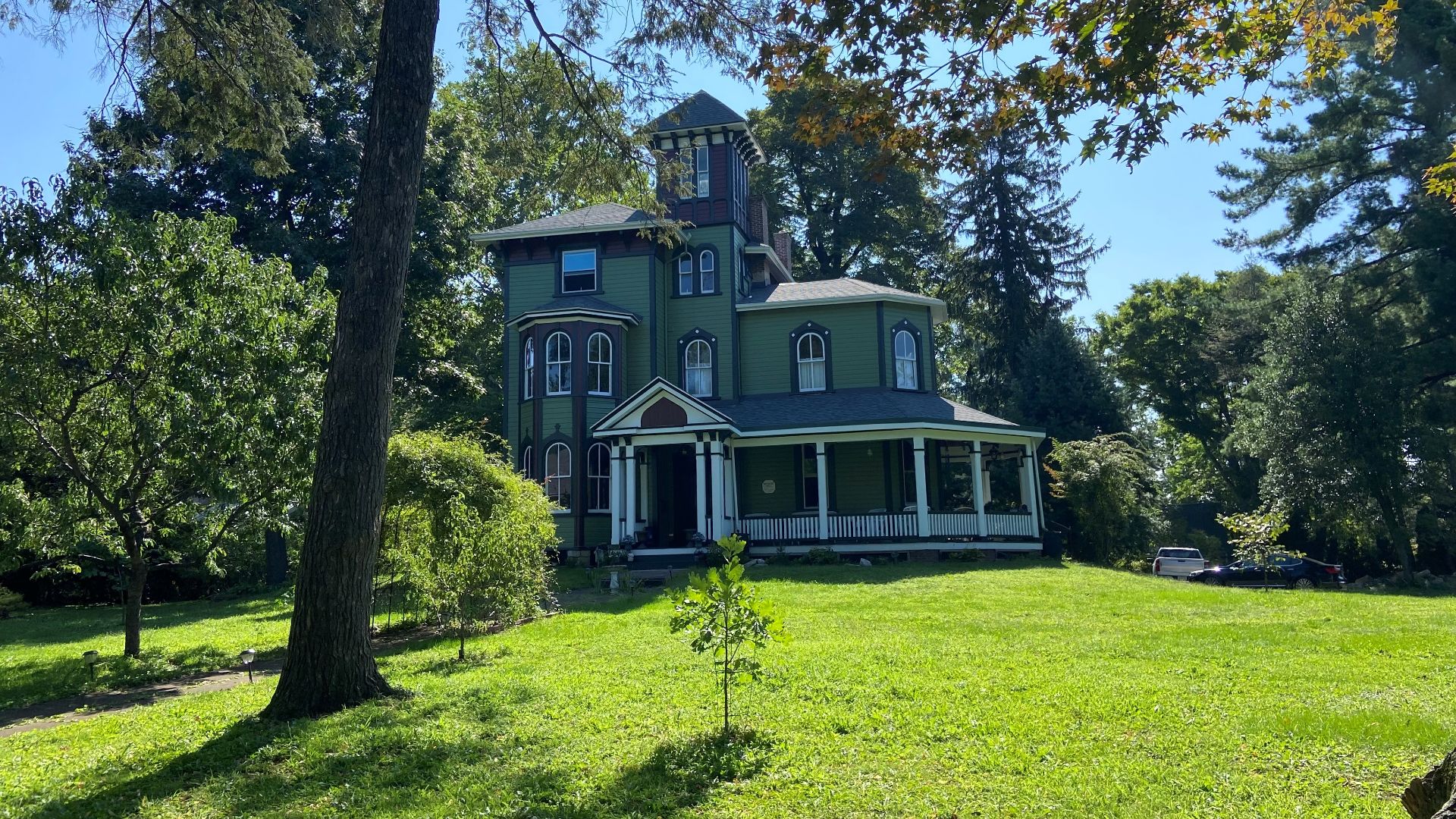 Breeze Hill Mansion located on 21st and Bellevue Streets, Harrisburg, Pennsylvania