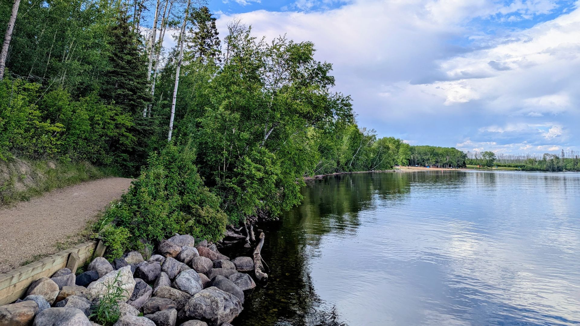 It’s a peaceful, undisturbed scene from one of Alberta’s hidden gems