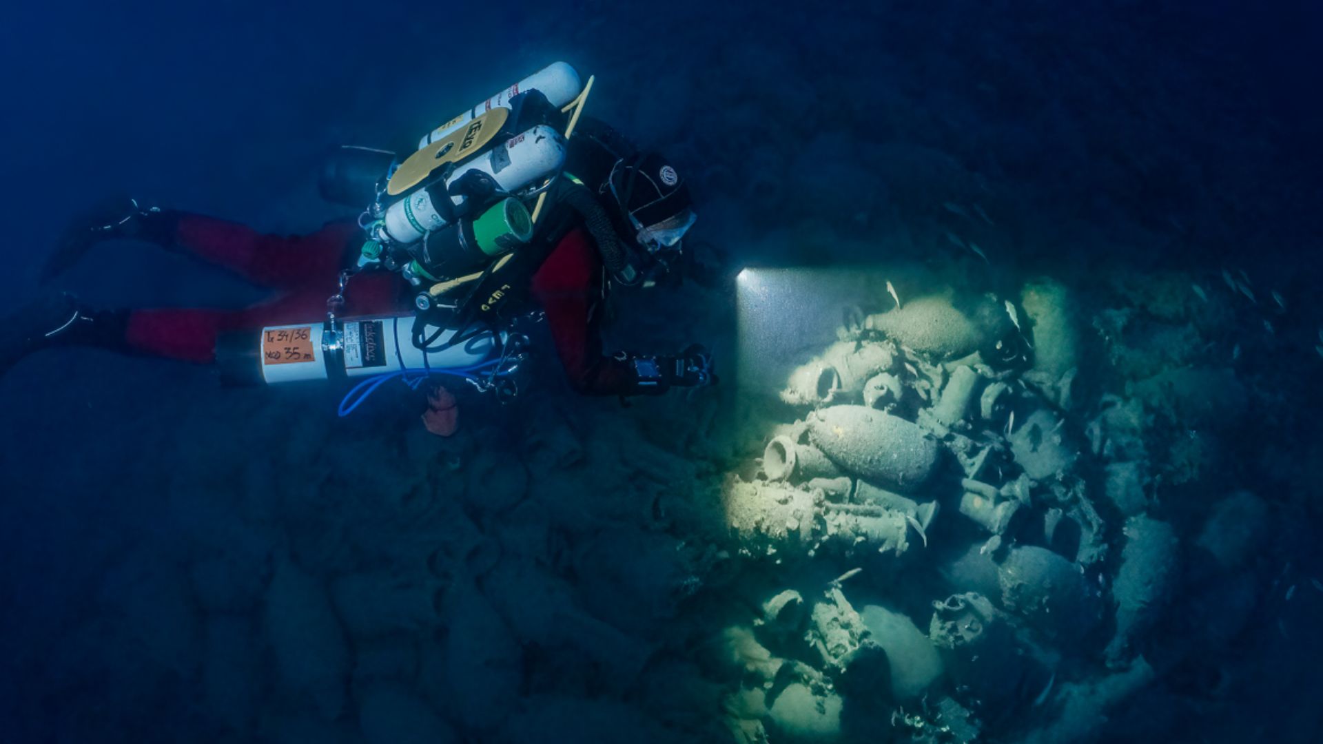 Underwater archeology