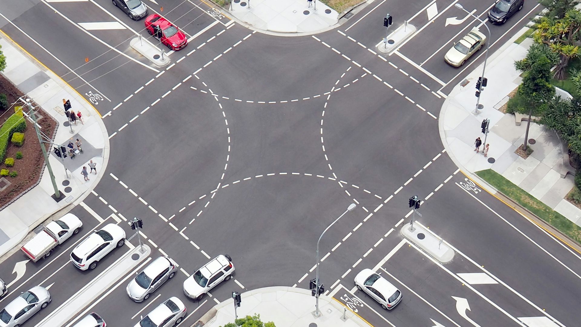 cars parked on parking lot during daytime