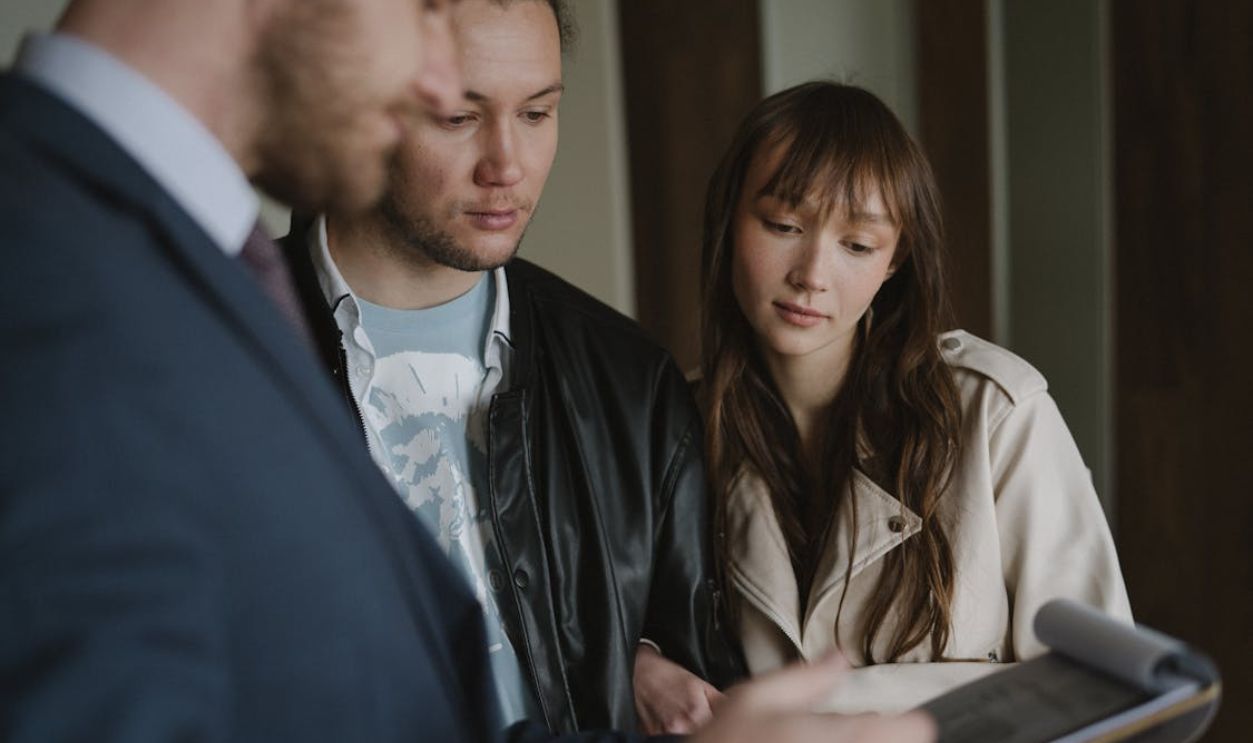 A Couple Buying a New House