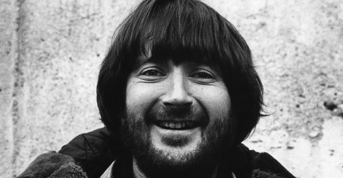 Singer Denny Doherty of poses for a Dunhill Records portrait in circa 1968. 
