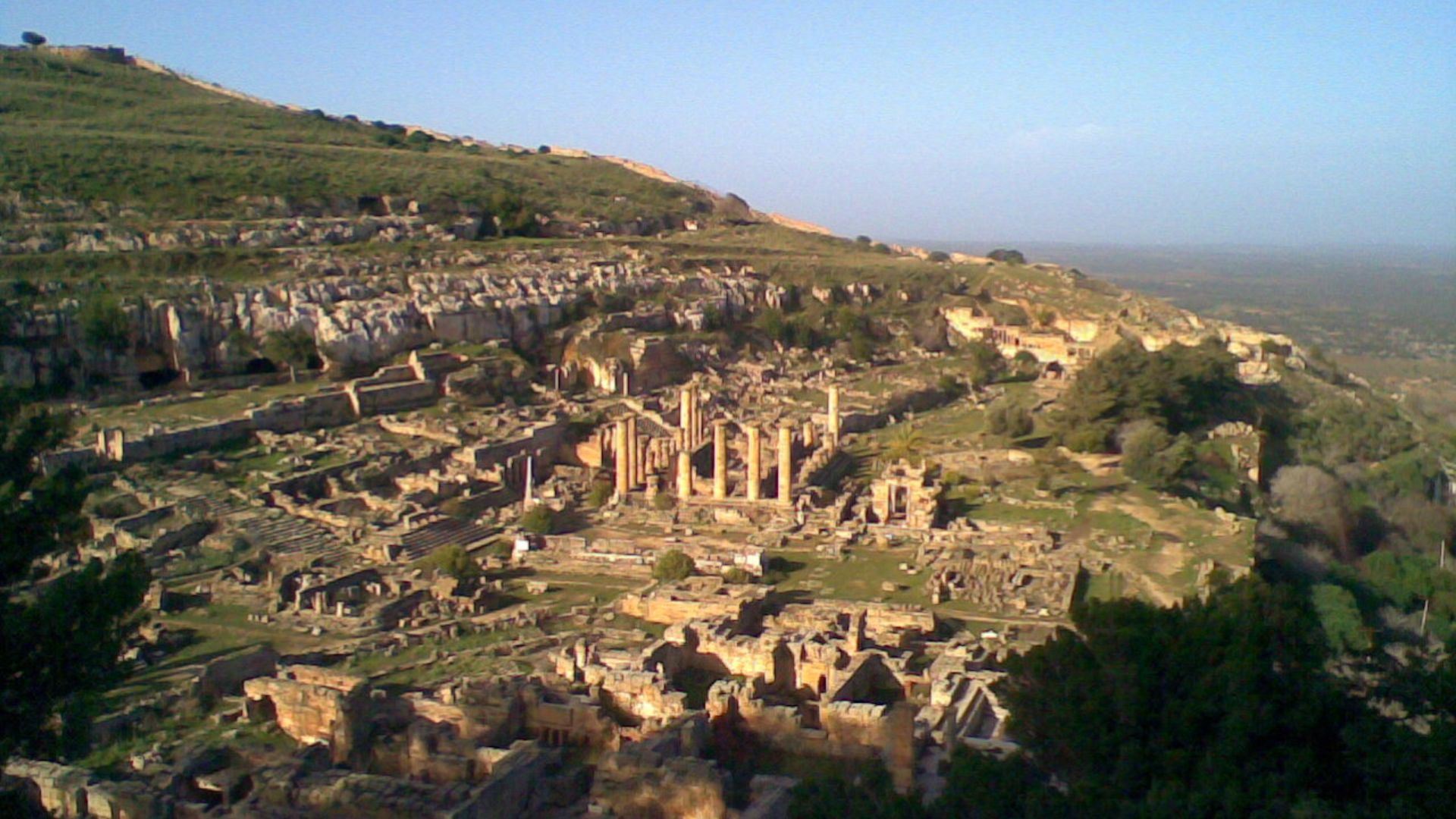 Ruins of Cyrene (Shahhat), Libya.