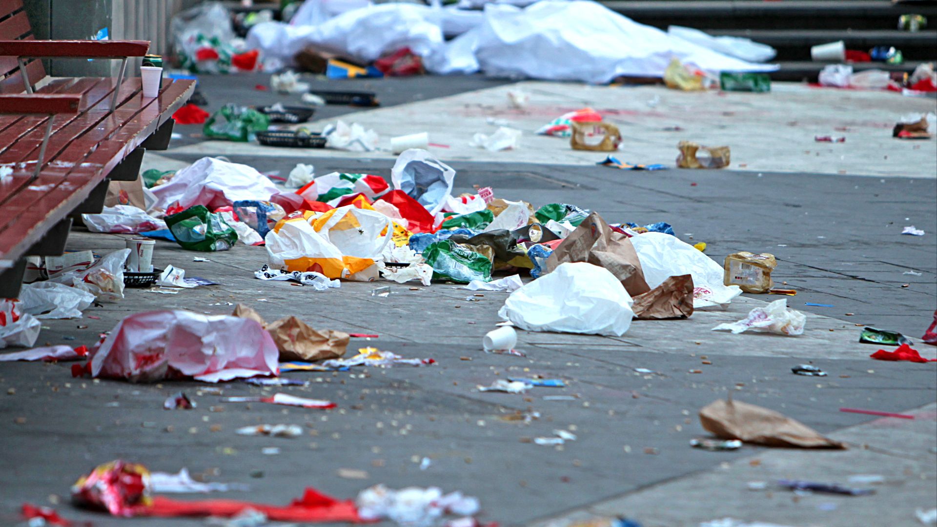 Littering in Stockholm