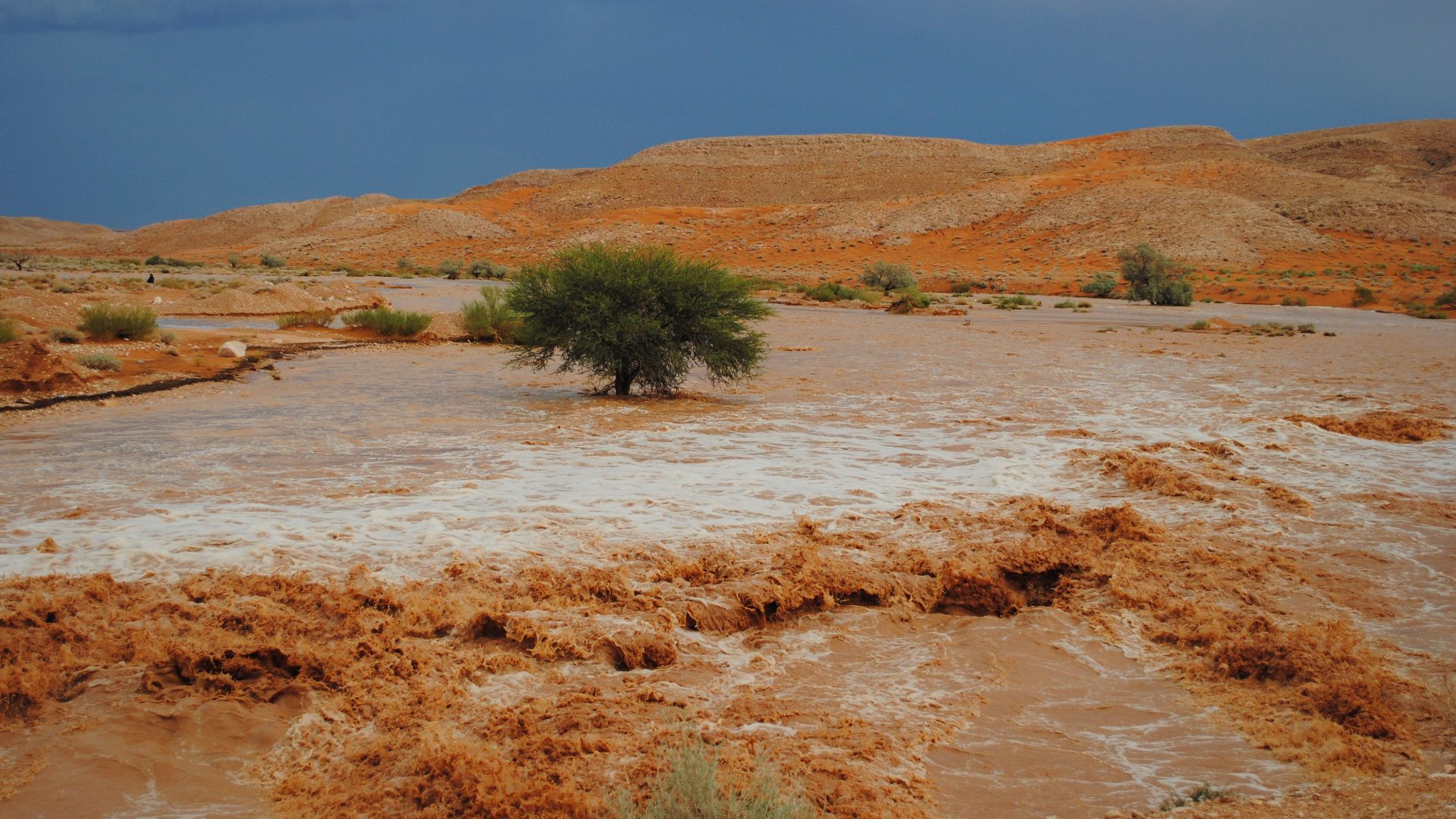 Libyan Desert-Flash floods