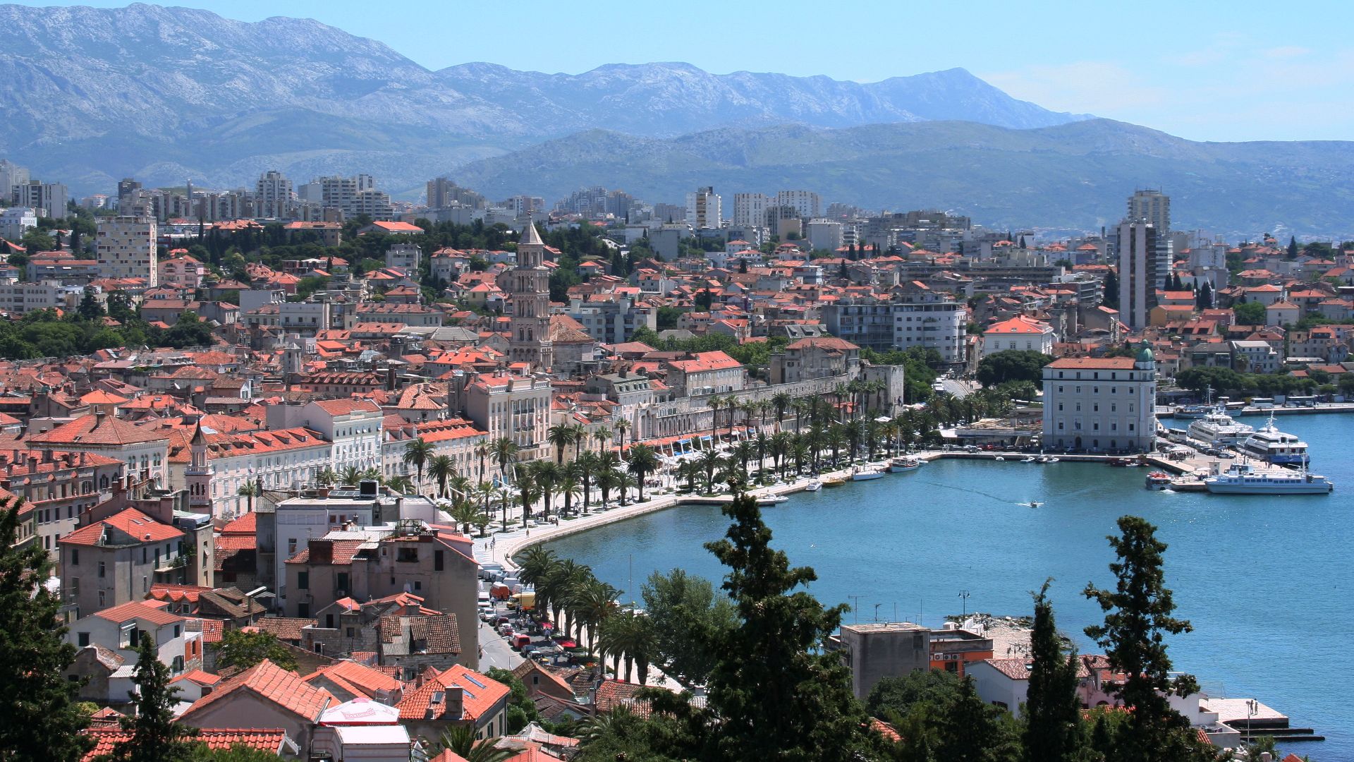 View from the hill Marjan