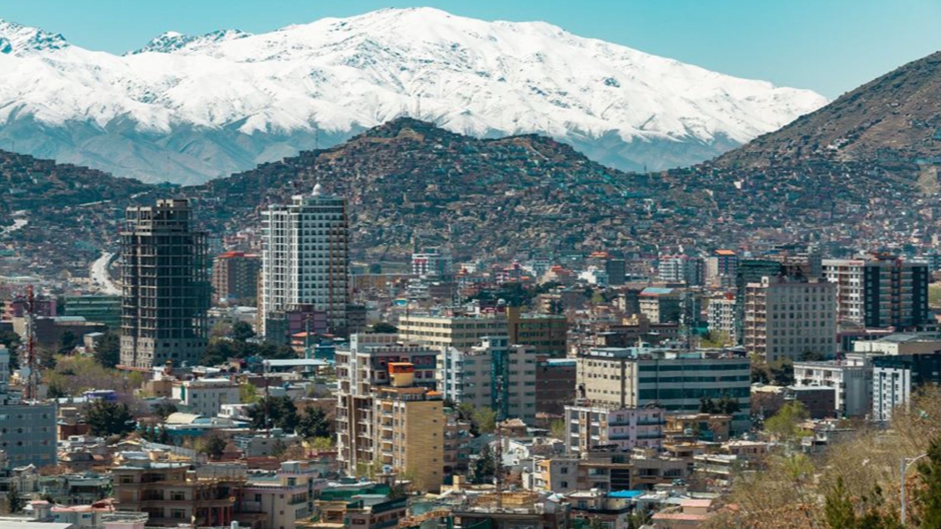 Kabul, Afghanistan view