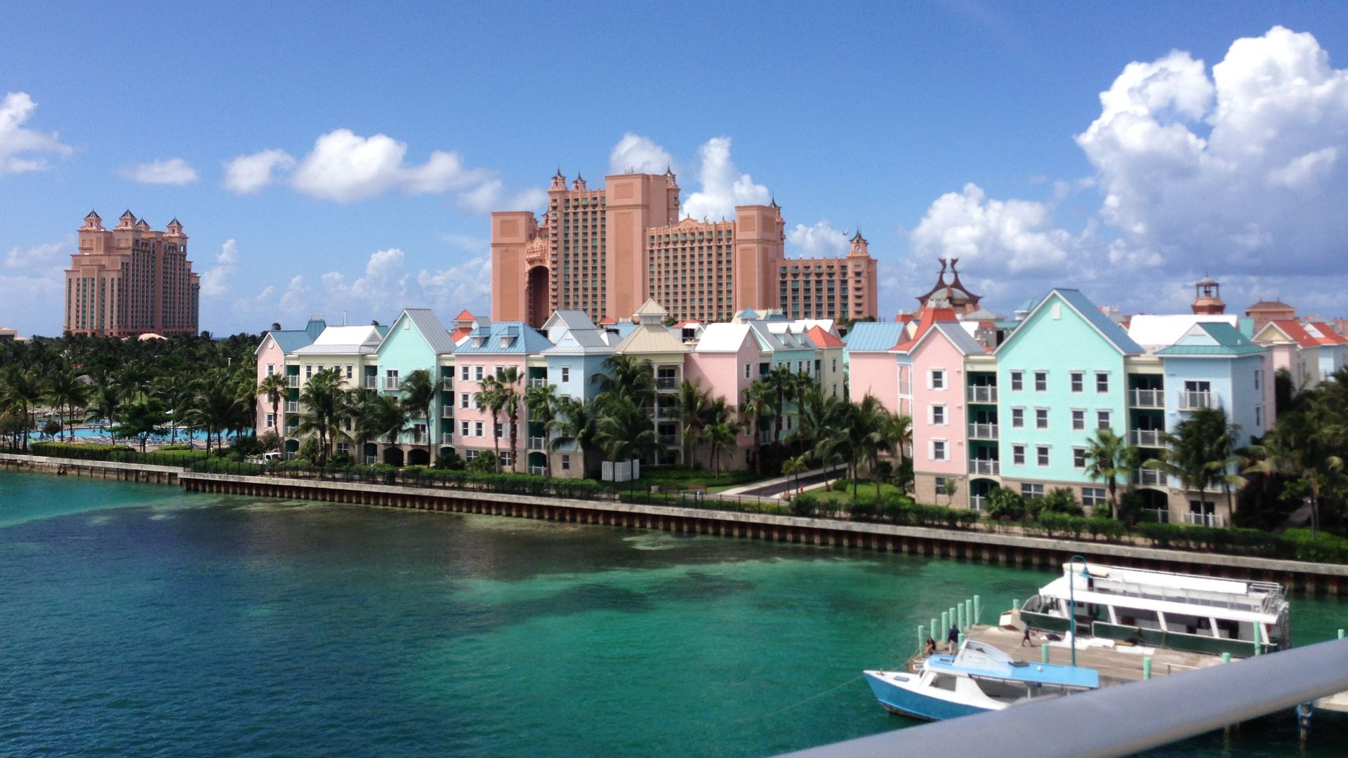 South living area of Paradise Island, Bahamas