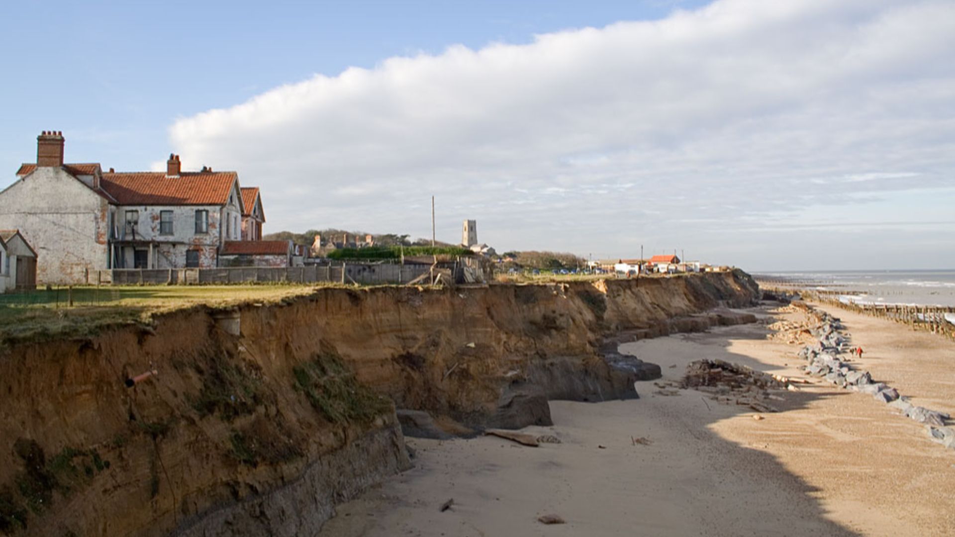 File:Happisburgh coastal erosion.jpg