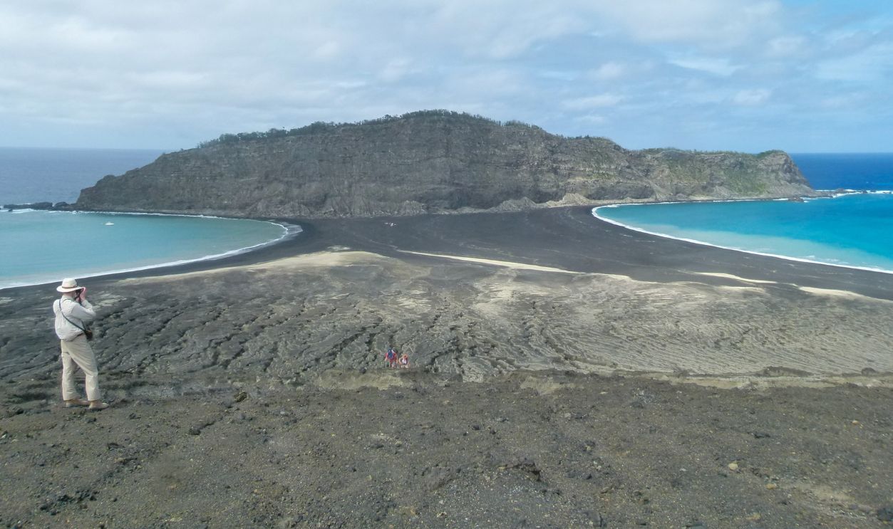 The Tonga volcanic eruption is not likely to cause global climate change, while the volcanic ash and acid rain may damage crops and water supply, a leading New Zealand volcanologist said on Jan. 17, 2022.TO GO WITH 