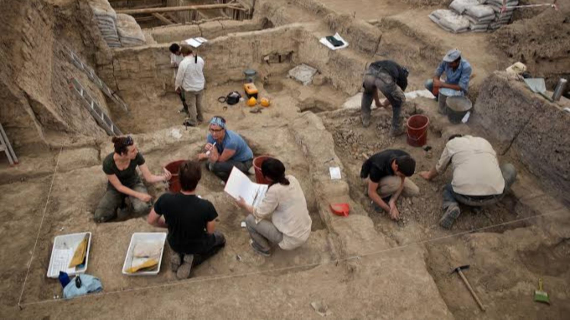 The techniques used in archaeology