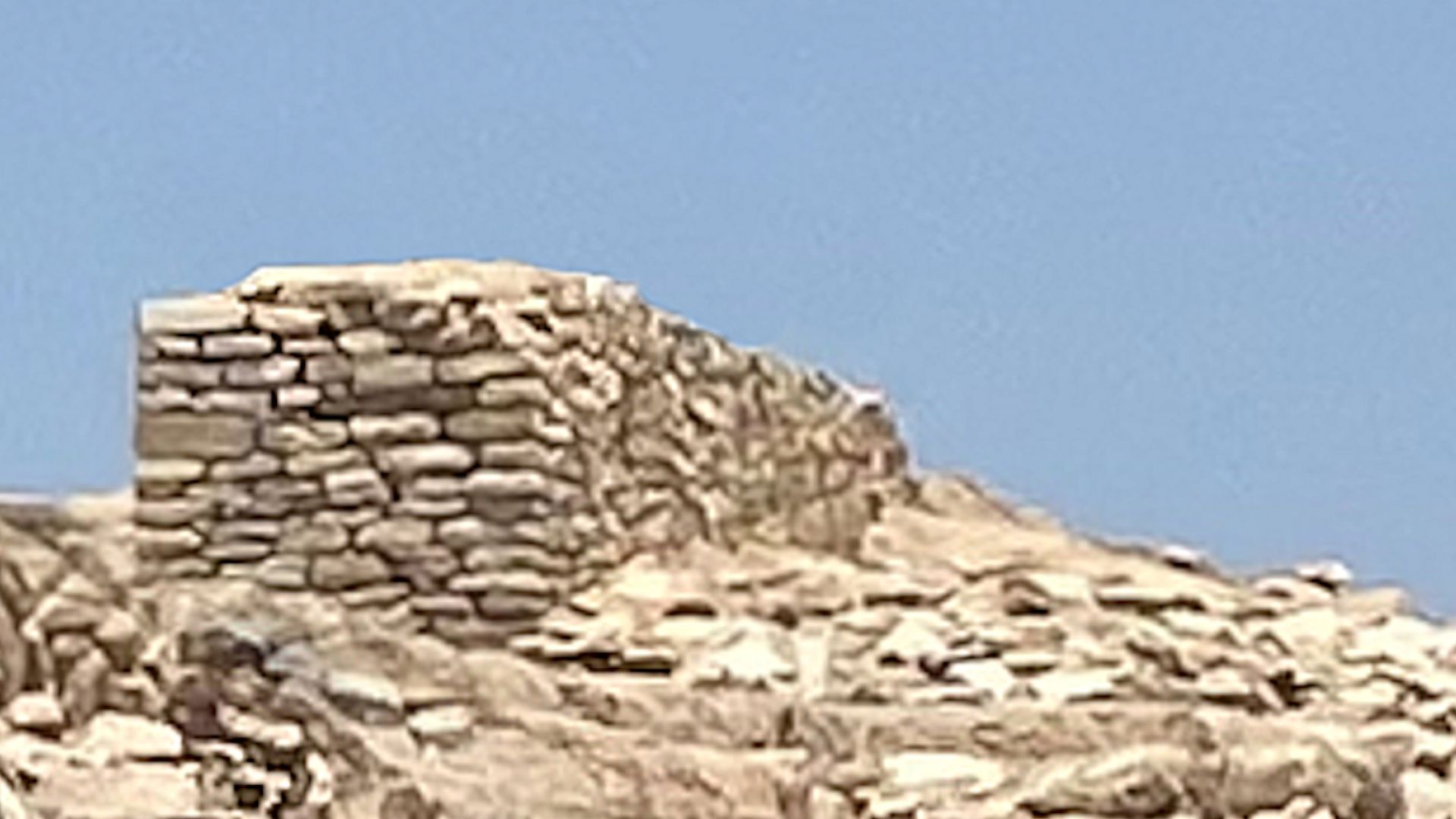 Shimao citadel, wall structure