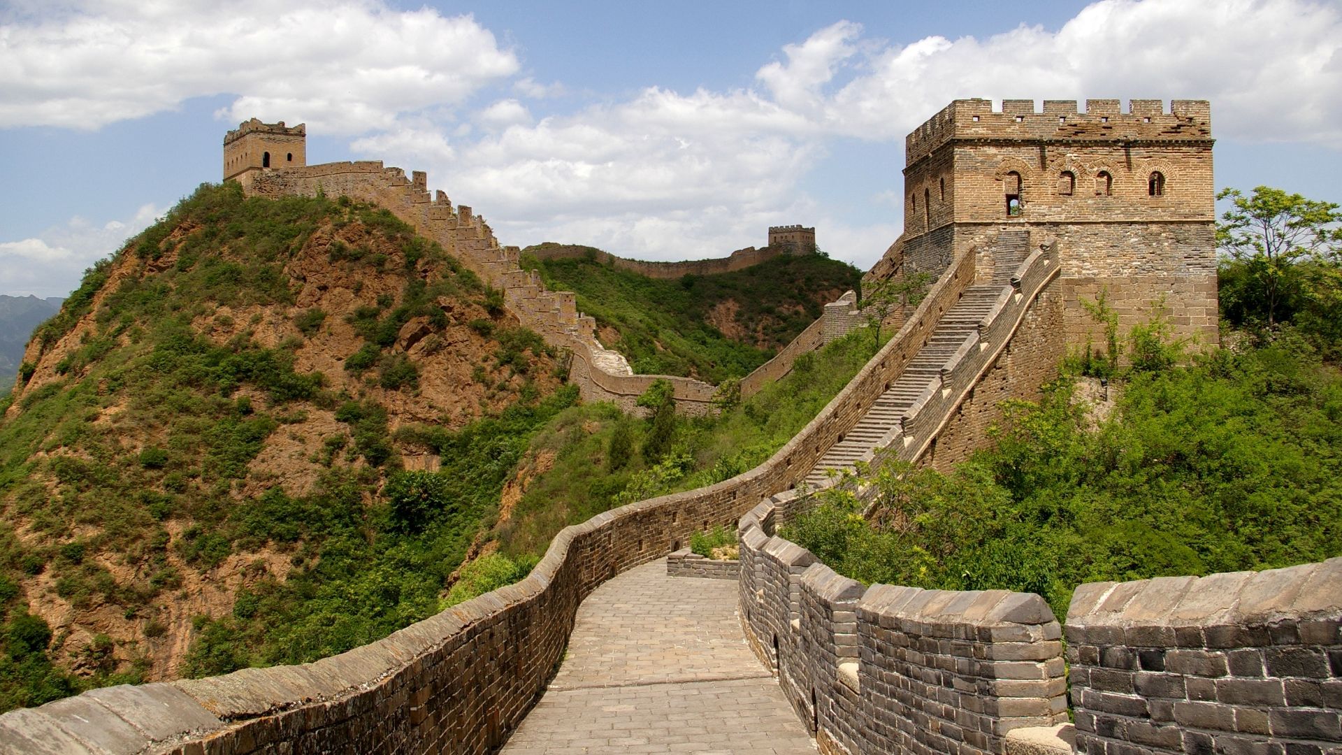 Great Wall of China near Jinshanling