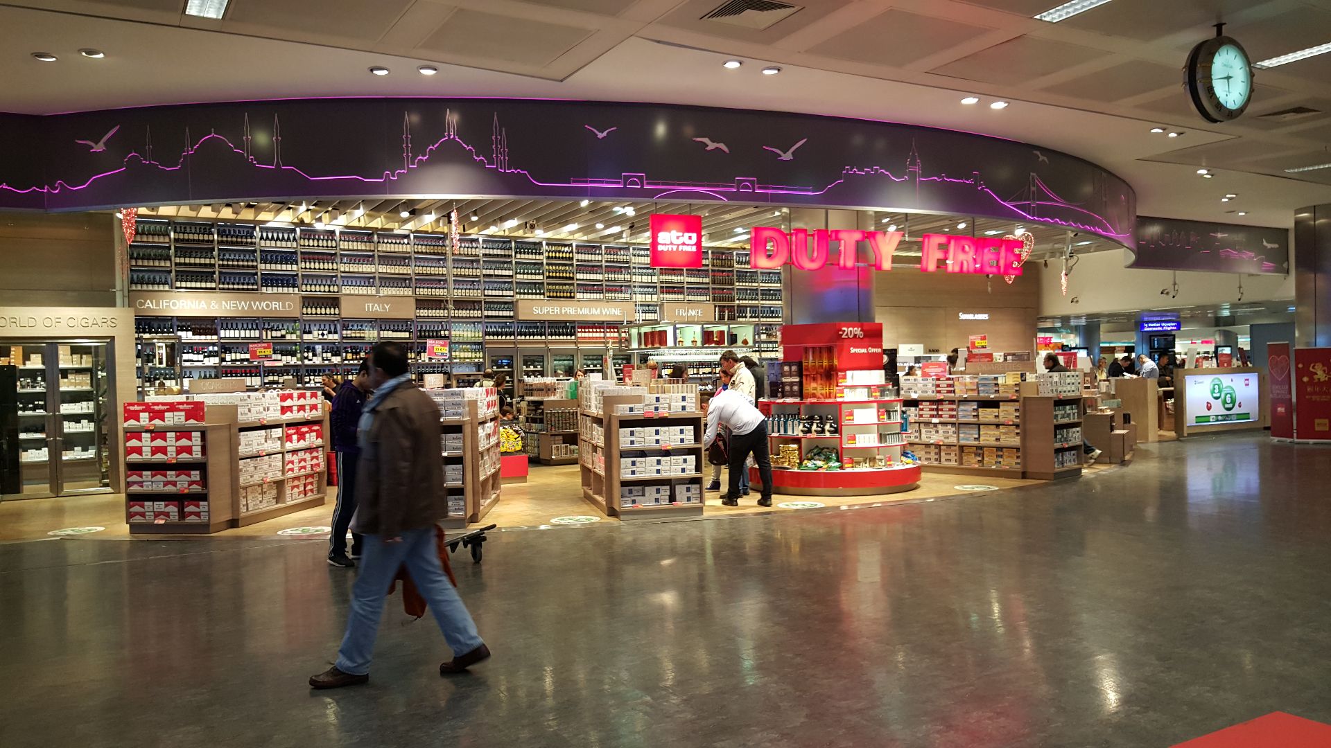 Duty free shops Istanbul Airport Transfer