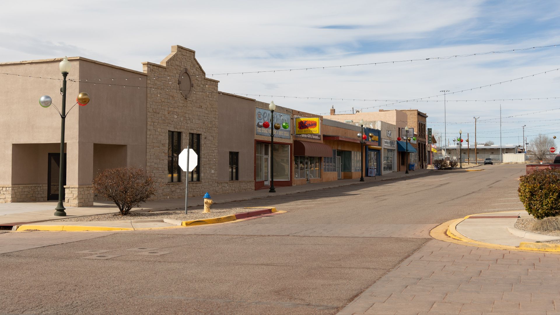 A view of downtown Santa Rosa, New Mexico, February 1, 2024. (USDA photo by Nicole King)