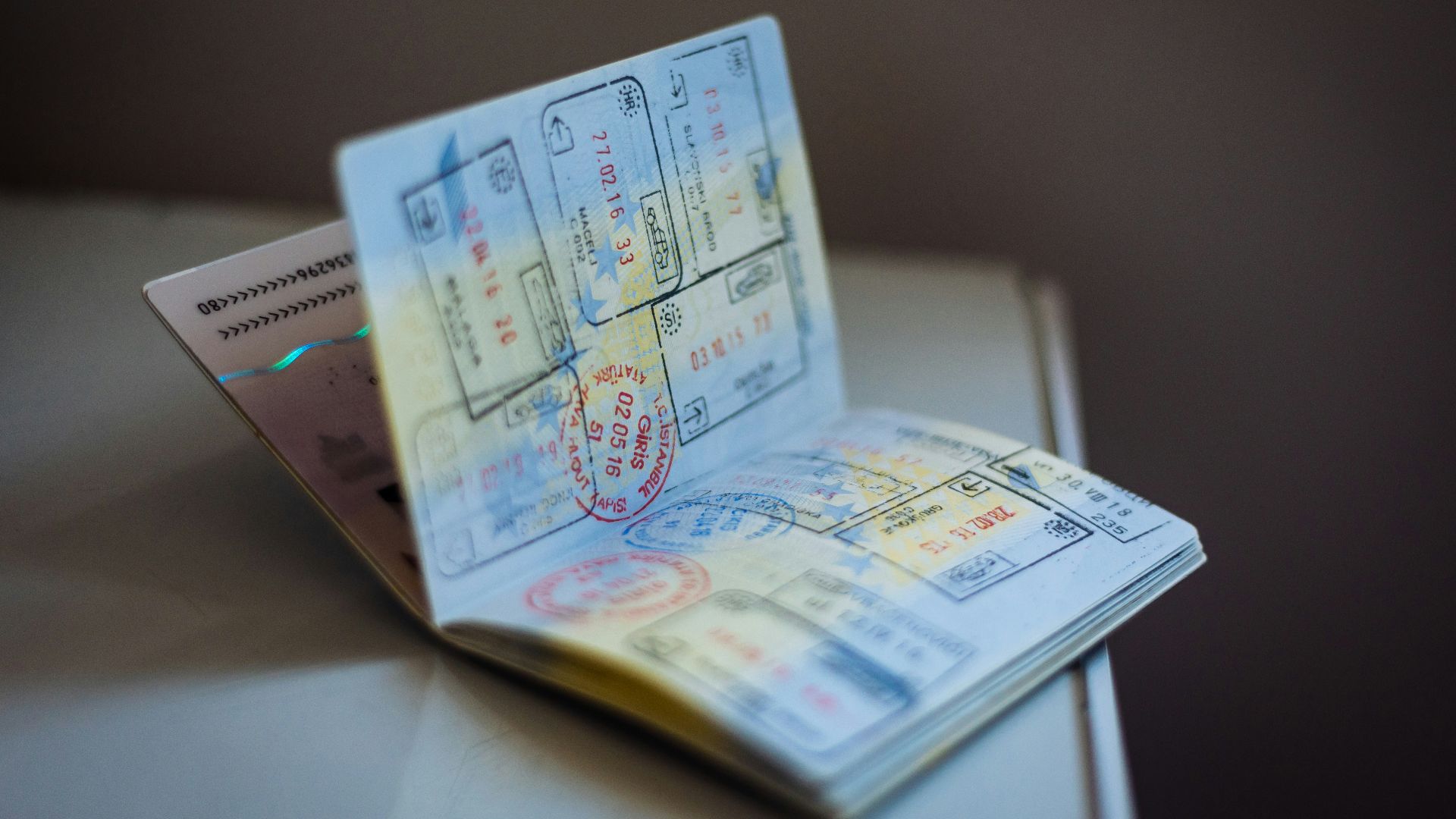 a book on a table