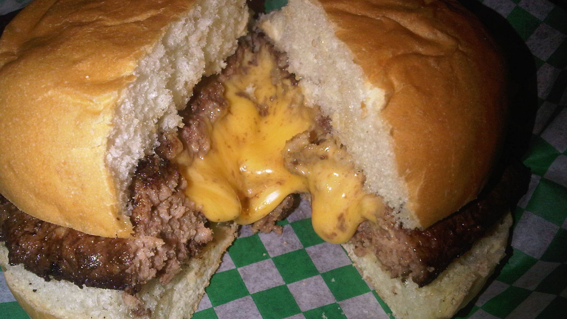 A Juicy Lucy from Minneapolis's 5-8 Club.