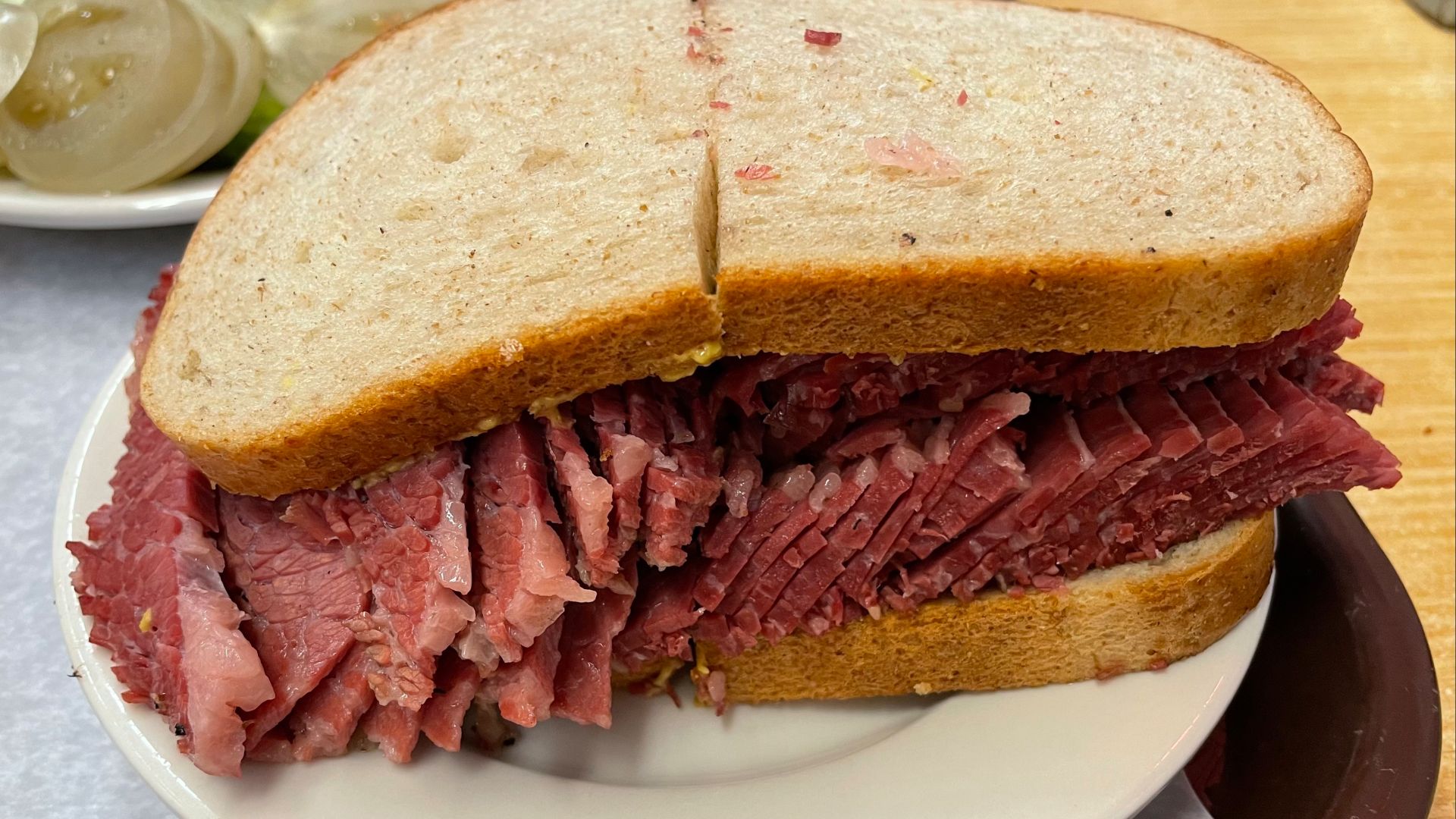 Corned Beef Sandwich at Katz's Delicatessen, New York City