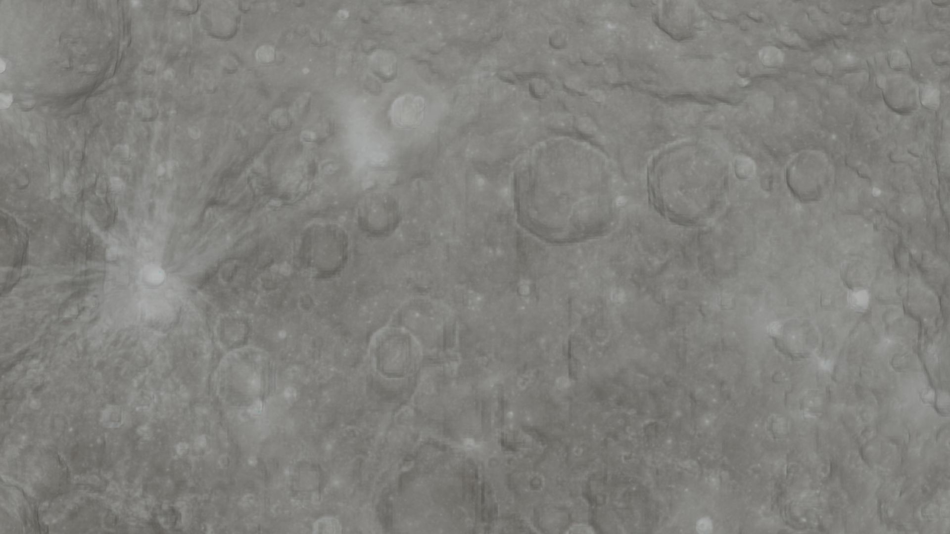 Far side of the Moon close up for Lunar Crater Radio Telescope