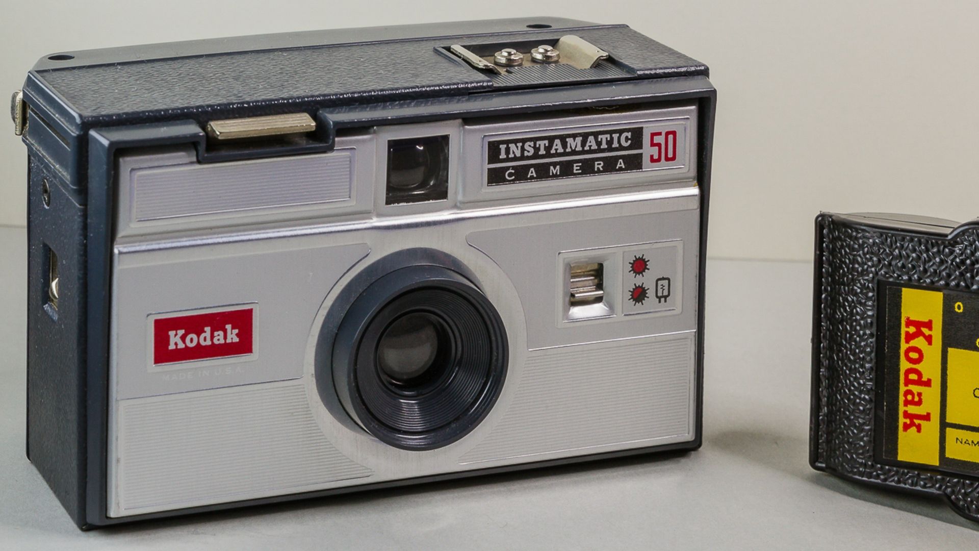 Kodak Instamatic and film cassette
