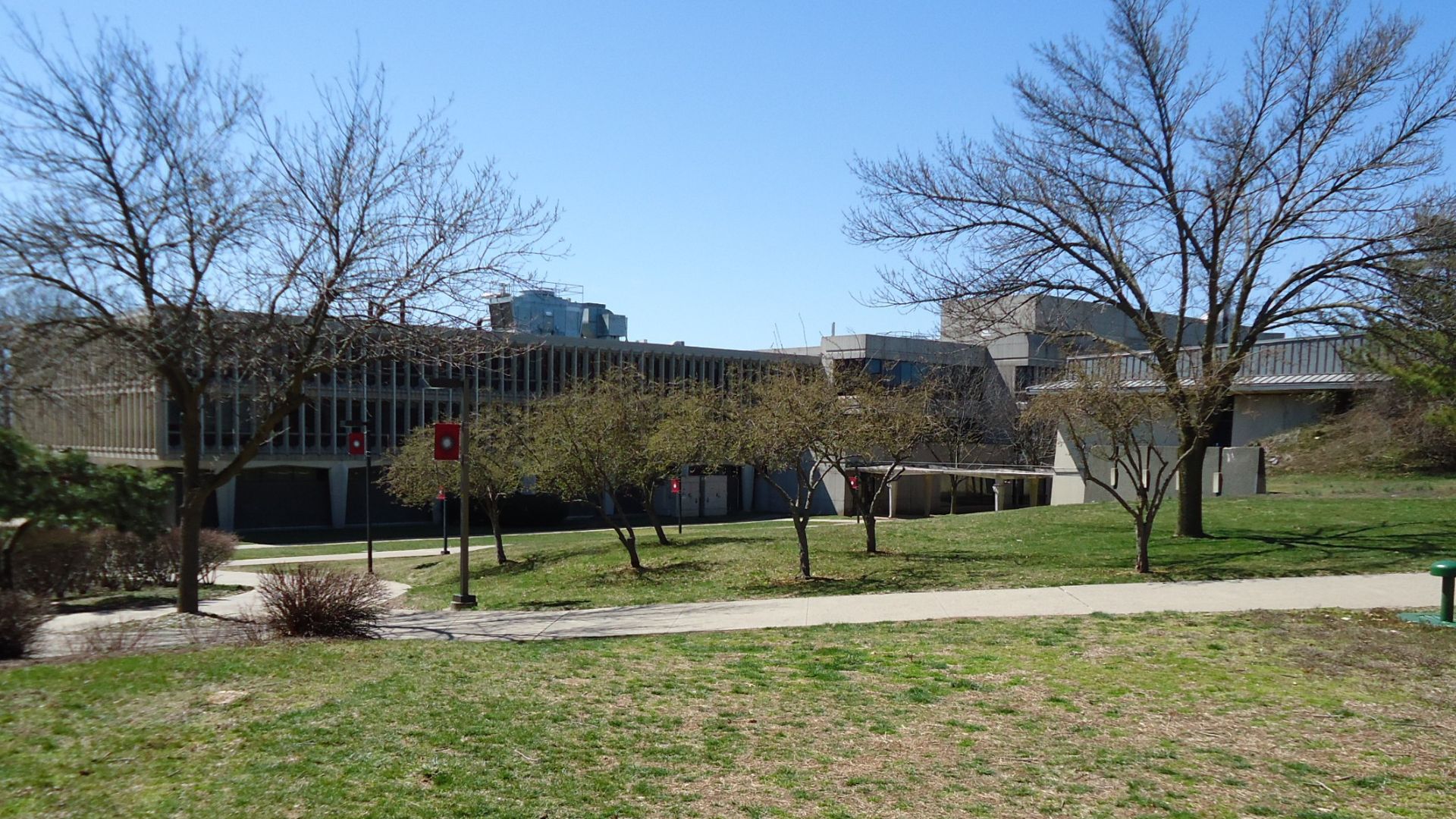 Serin Physics Building at the Busch campus of Rutgers University.