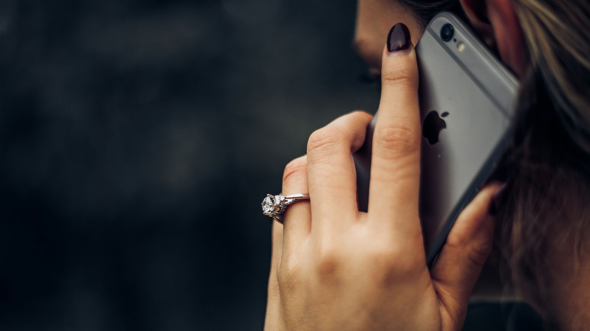 woman talking on the phone