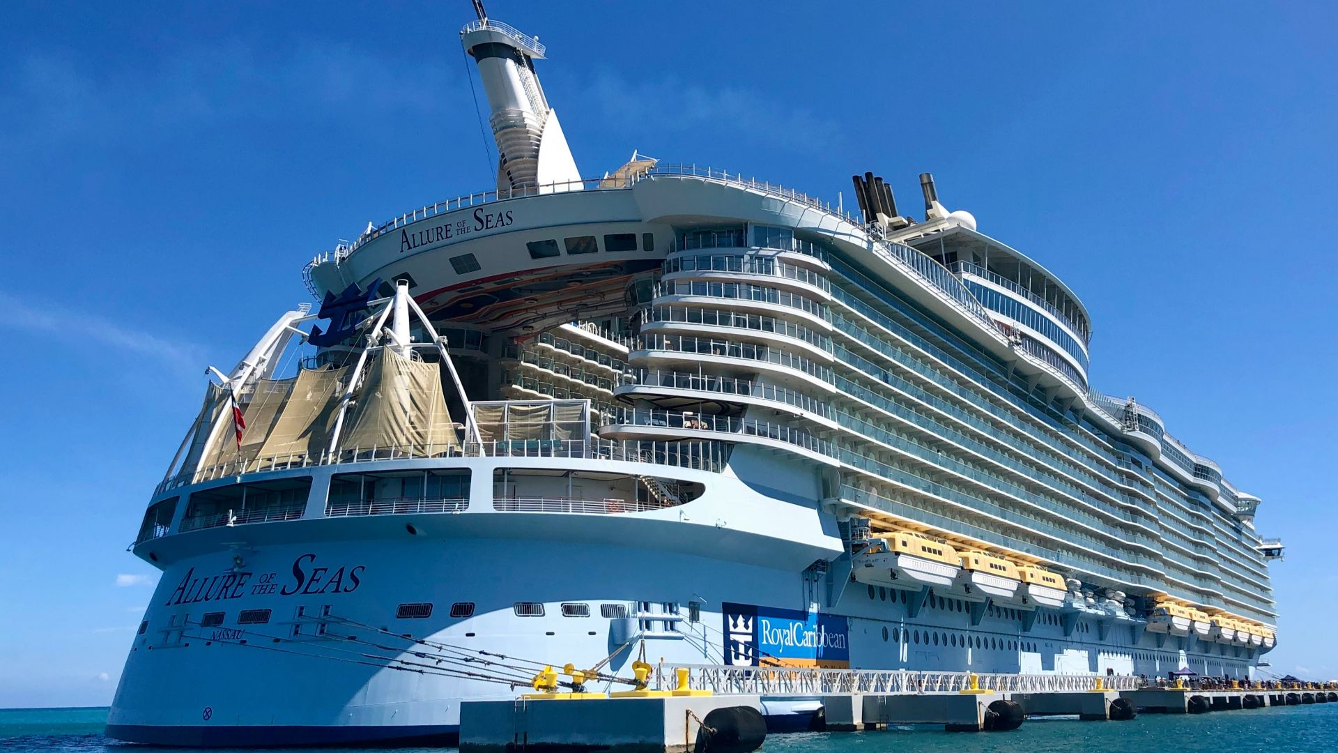 white cruise ship on sea during daytime