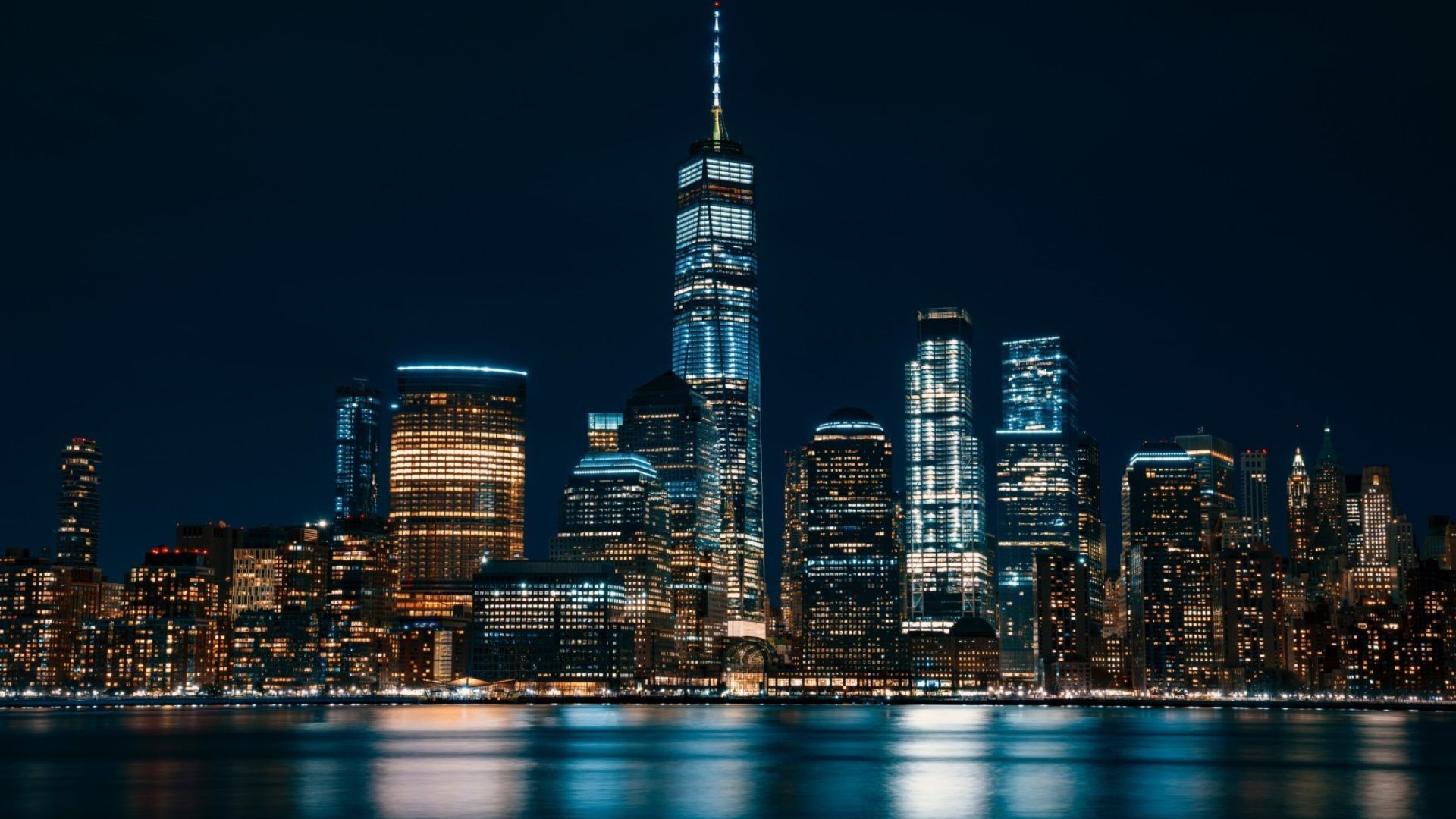 new york skyline.
