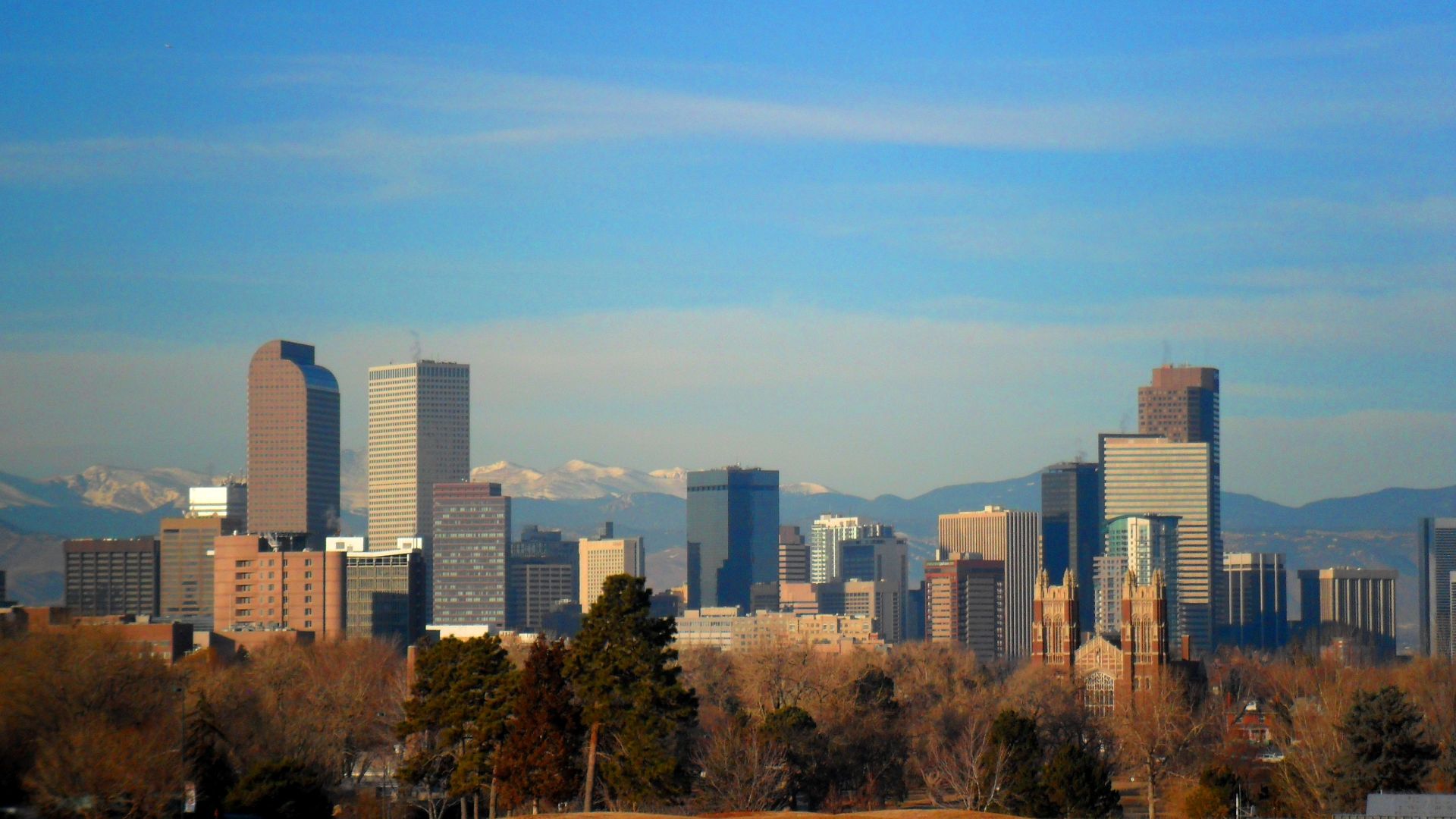 Denver skyline 2011