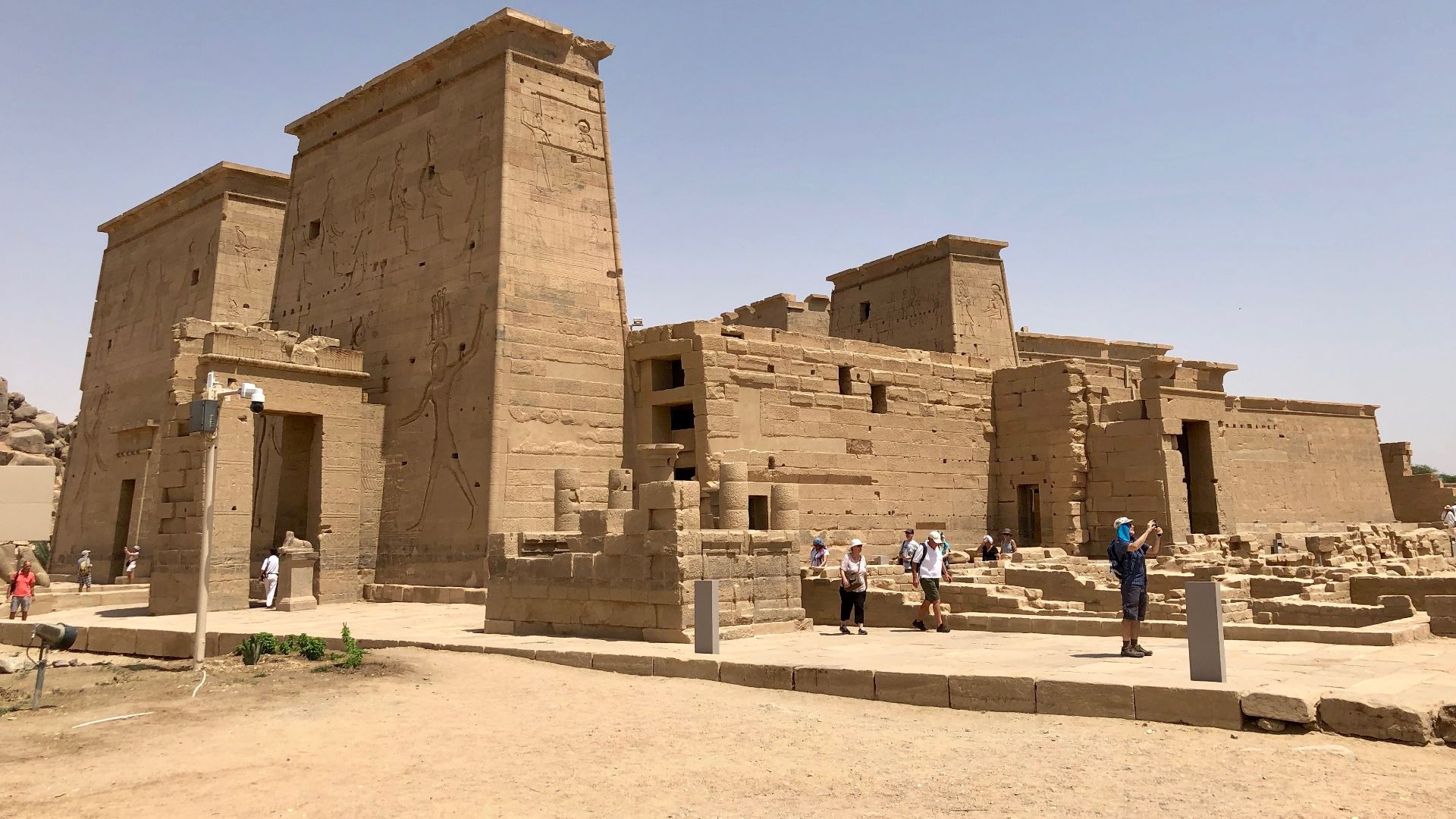 Temple of Isis, Philae Temple Complex, Agilkia Island, Aswan, AG, EGY