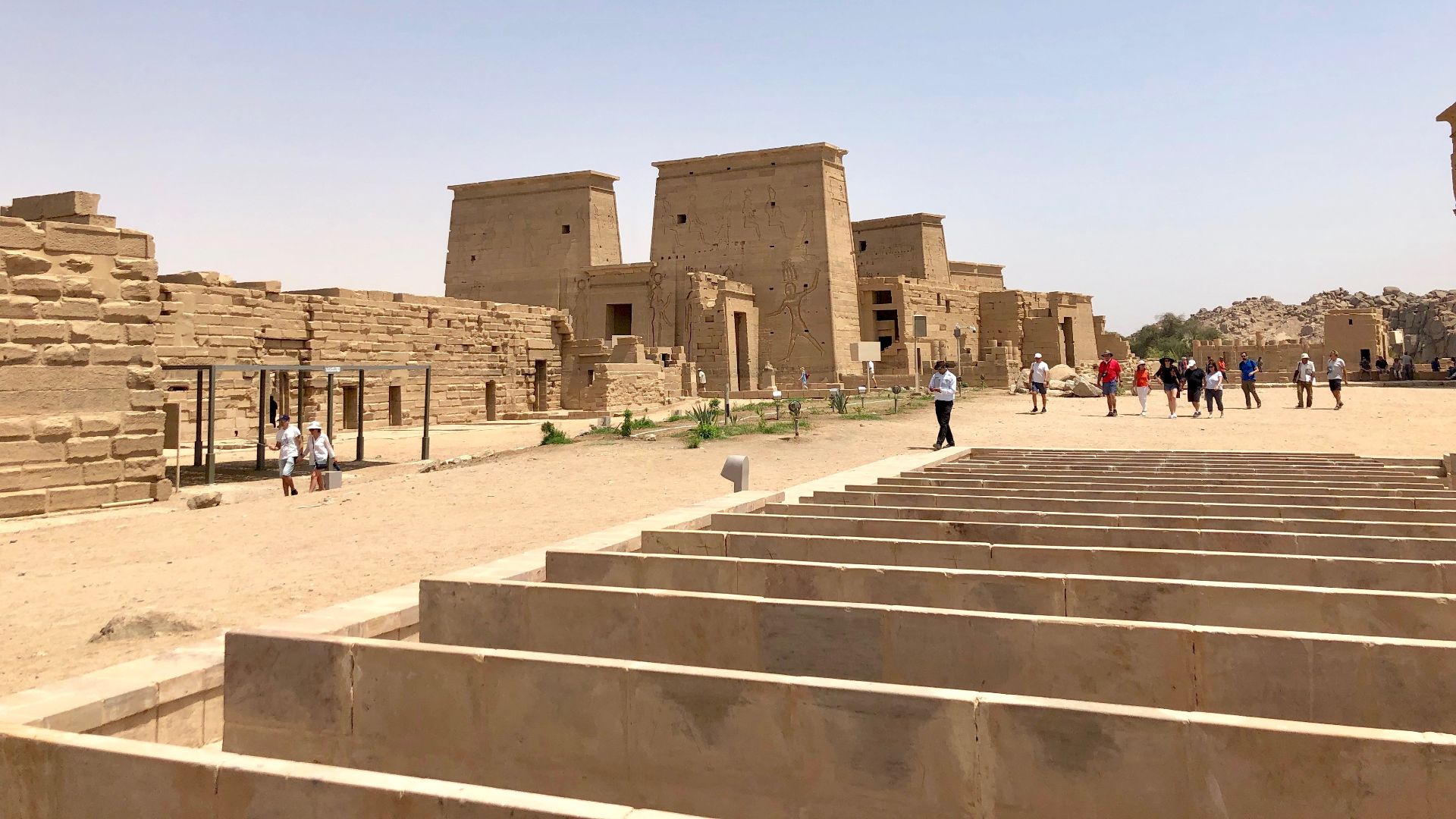 Temple of Isis, Philae Temple Complex, Agilkia Island, Aswan, AG, EGY