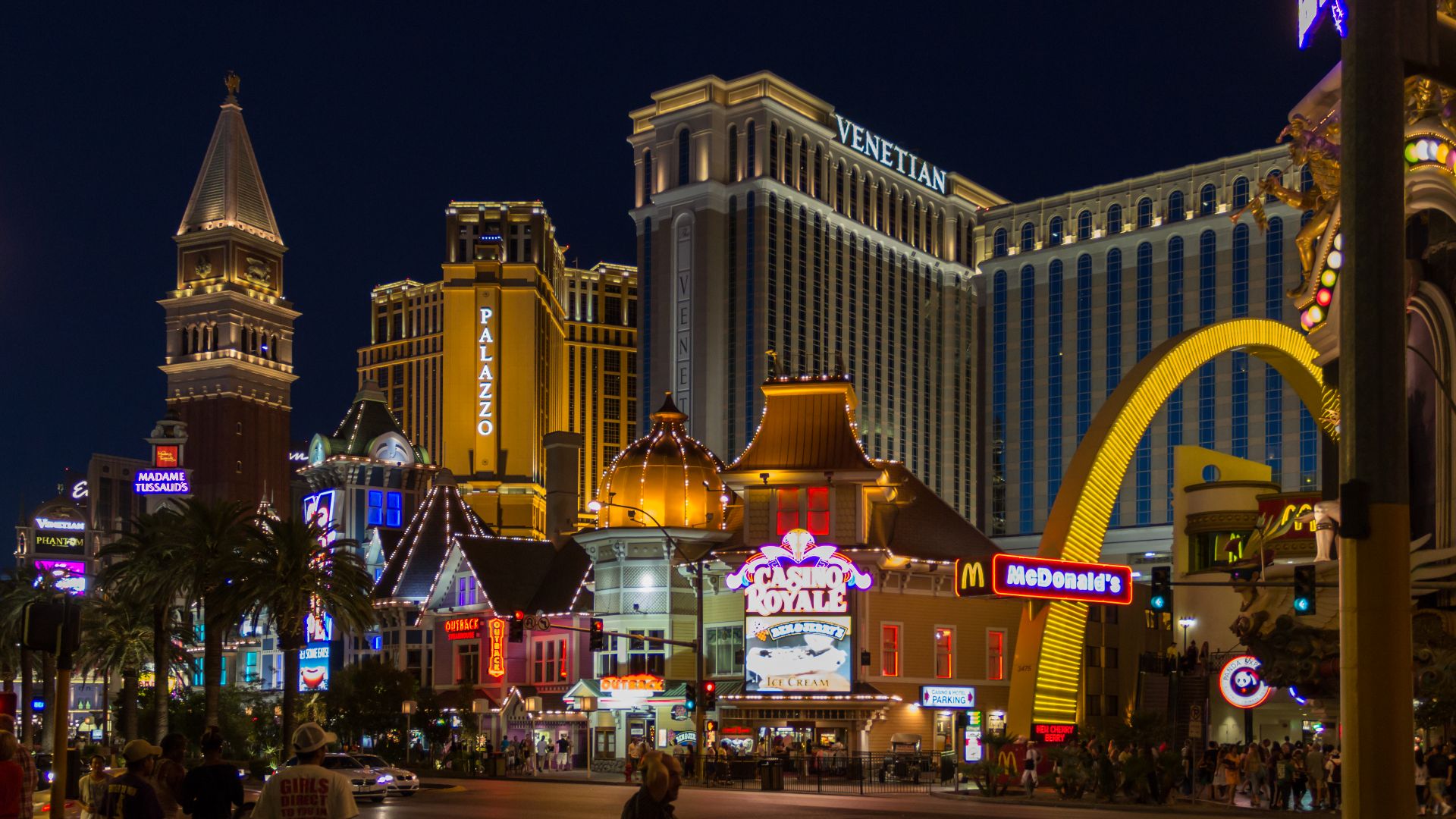 The Strip in Las Vegas, Nevada, USA