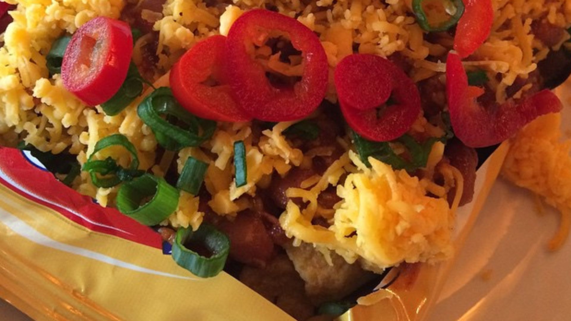 Frito Pie - served in the bag