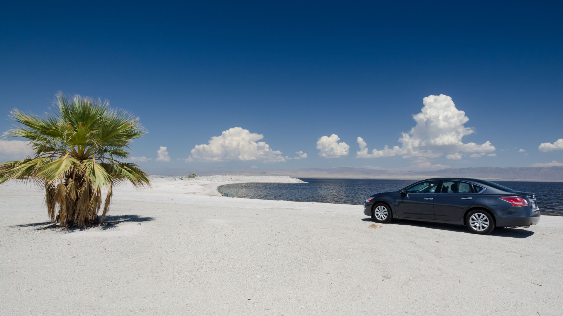 Nissan Altima at Salton Sea