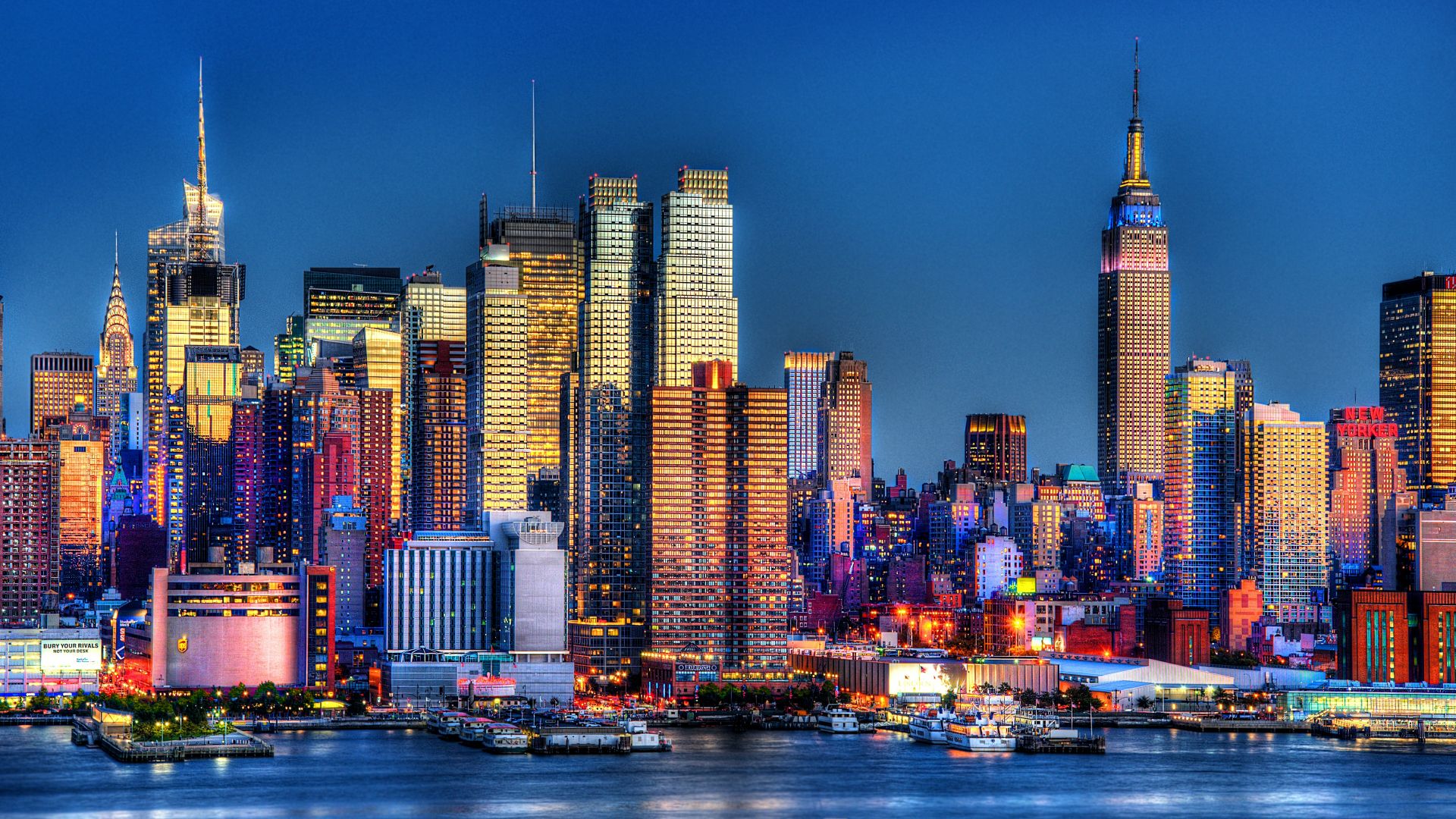 Empire State Building illuminated in pink for Breast Cancer Awareness Month