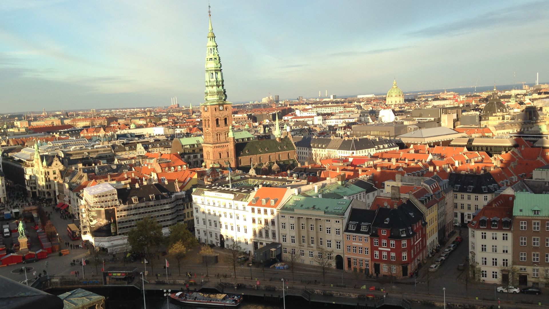 Copenhagen skyline, Denmark