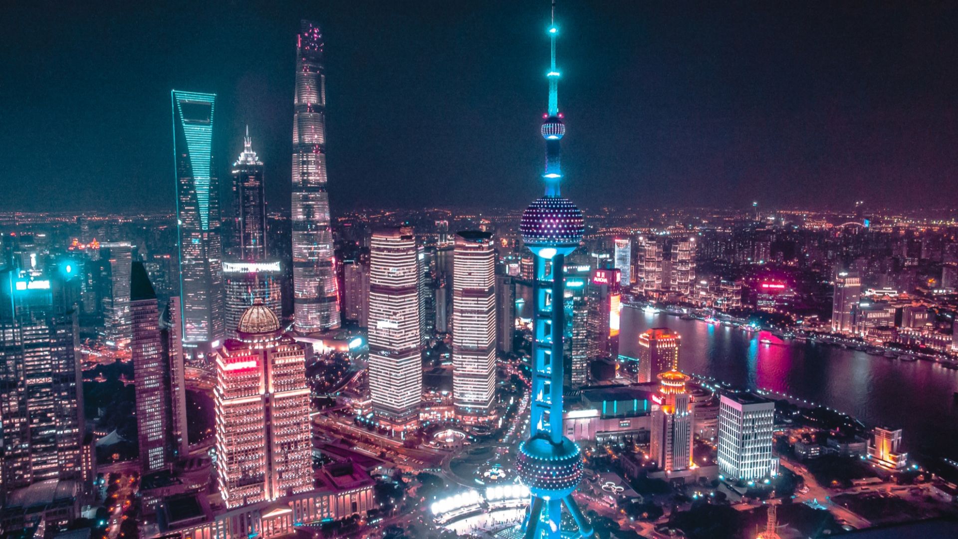 Shanghai skyline 2018