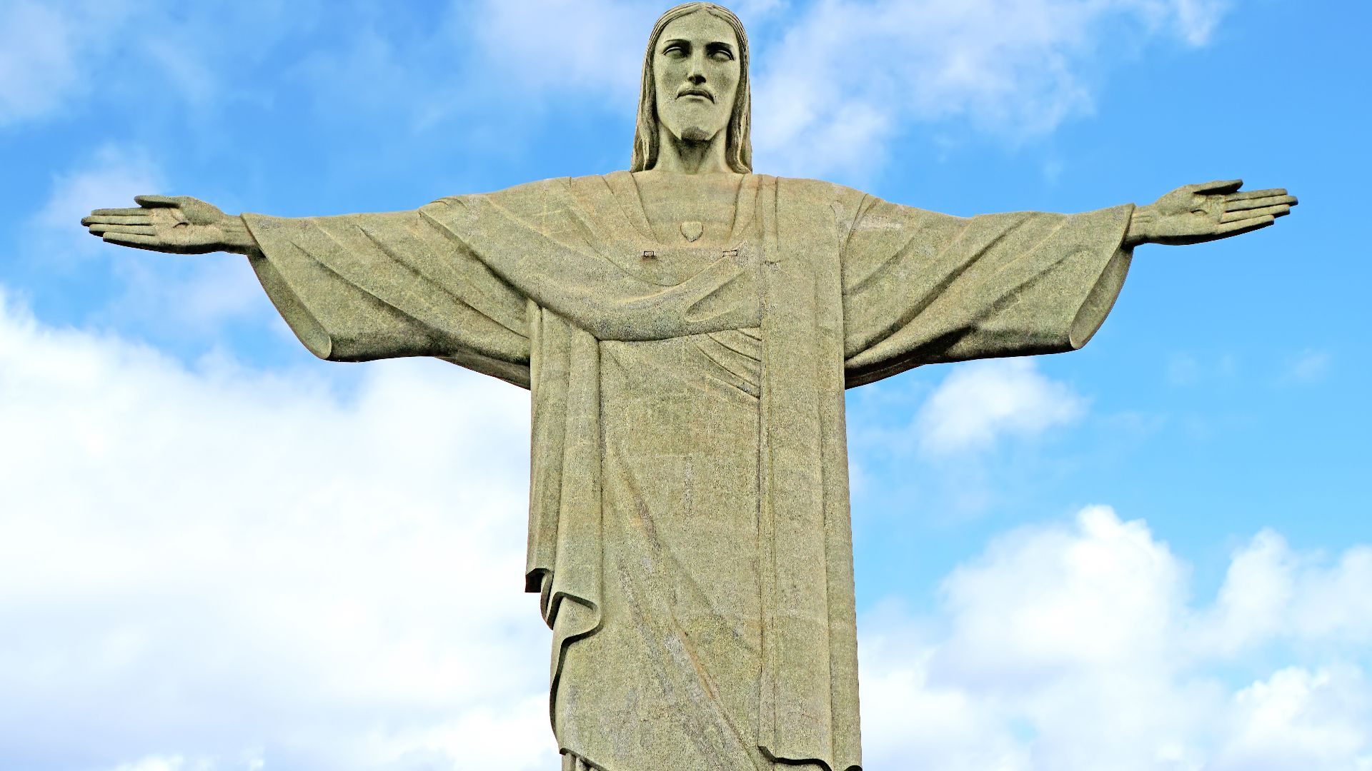 Christ the Redeemer statue, was constructed between 1922 and 1931, the statue is 30 metres (98ft) high, excluding its 8 metre (26ft) pedestal. The arms stretch 28 metres (92ft) wide. It is made of reinforced concrete and soapstone.
The statue weighs 635 m